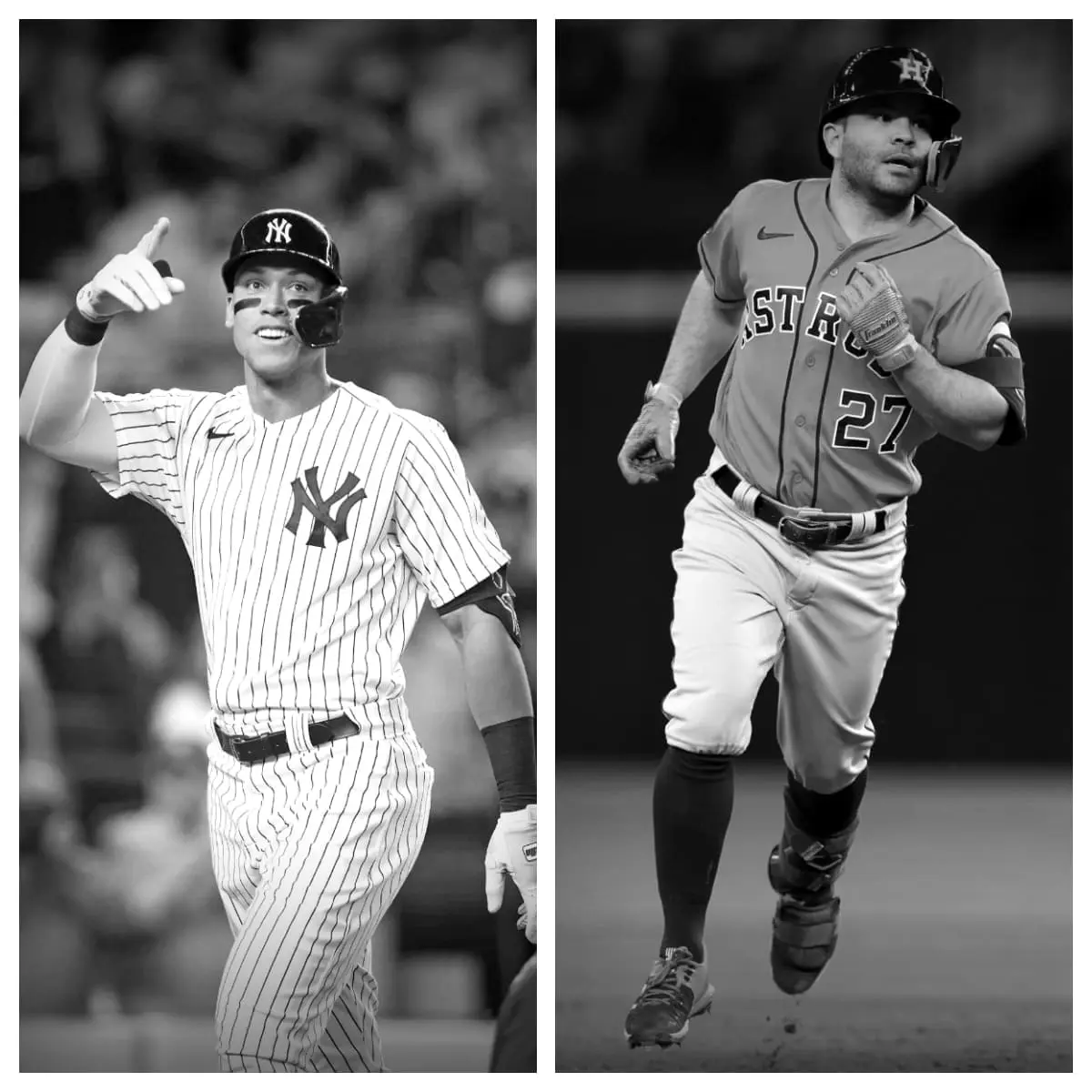 Aaron Judge vs Jose Altuve