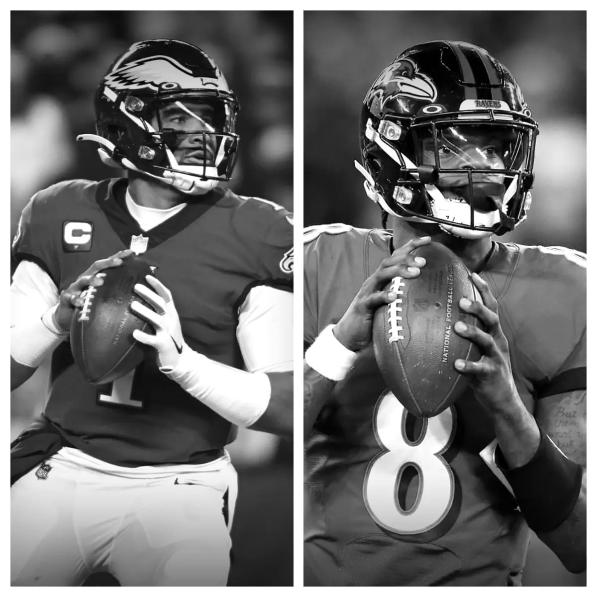 Jalen Hurts vs Lamar Jackson