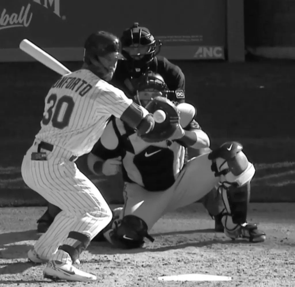 MLB Player Hit by Pitch