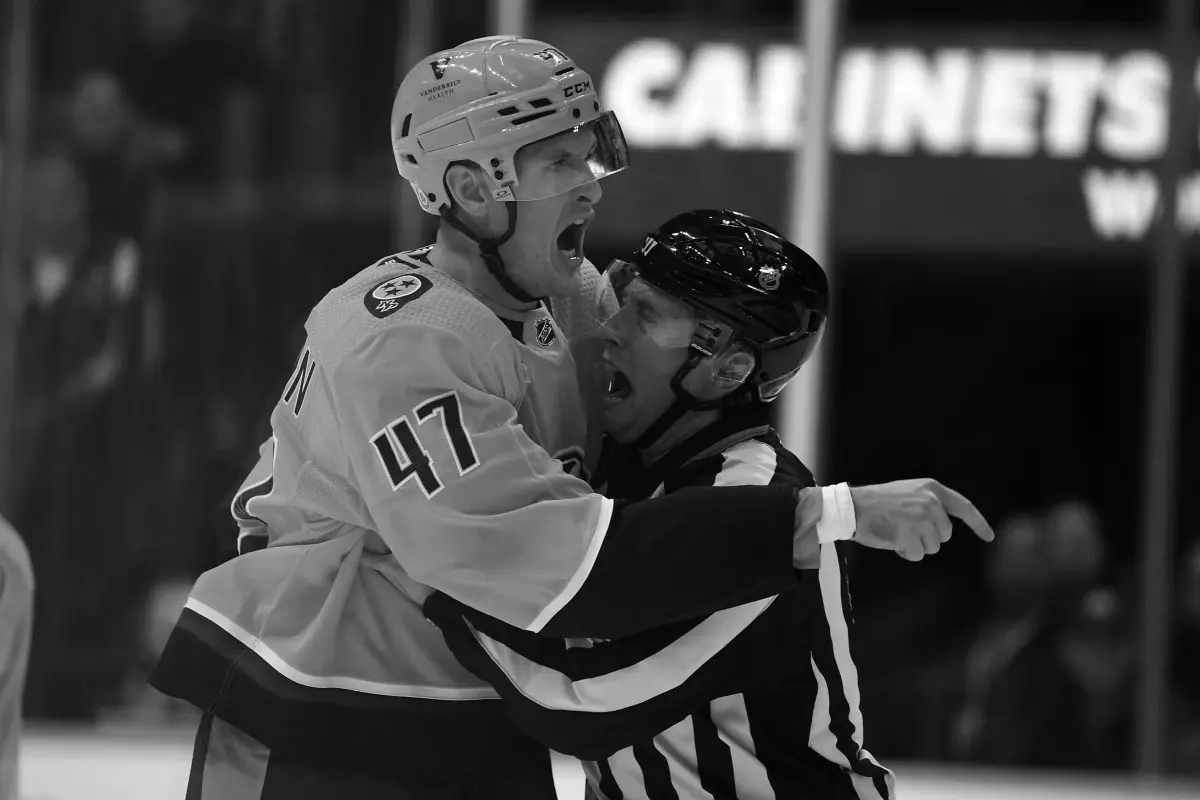 hockey game misconduct