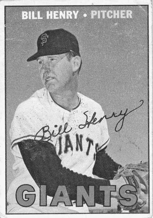 Bill Henry MLB Baseball