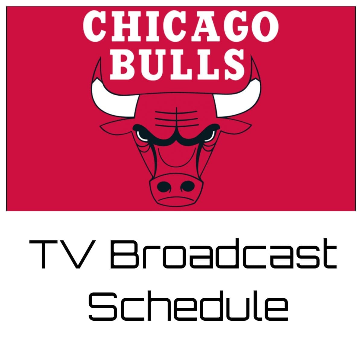 Chicago Bulls TV Broadcast Schedule 202324 NBC Sports Chicago
