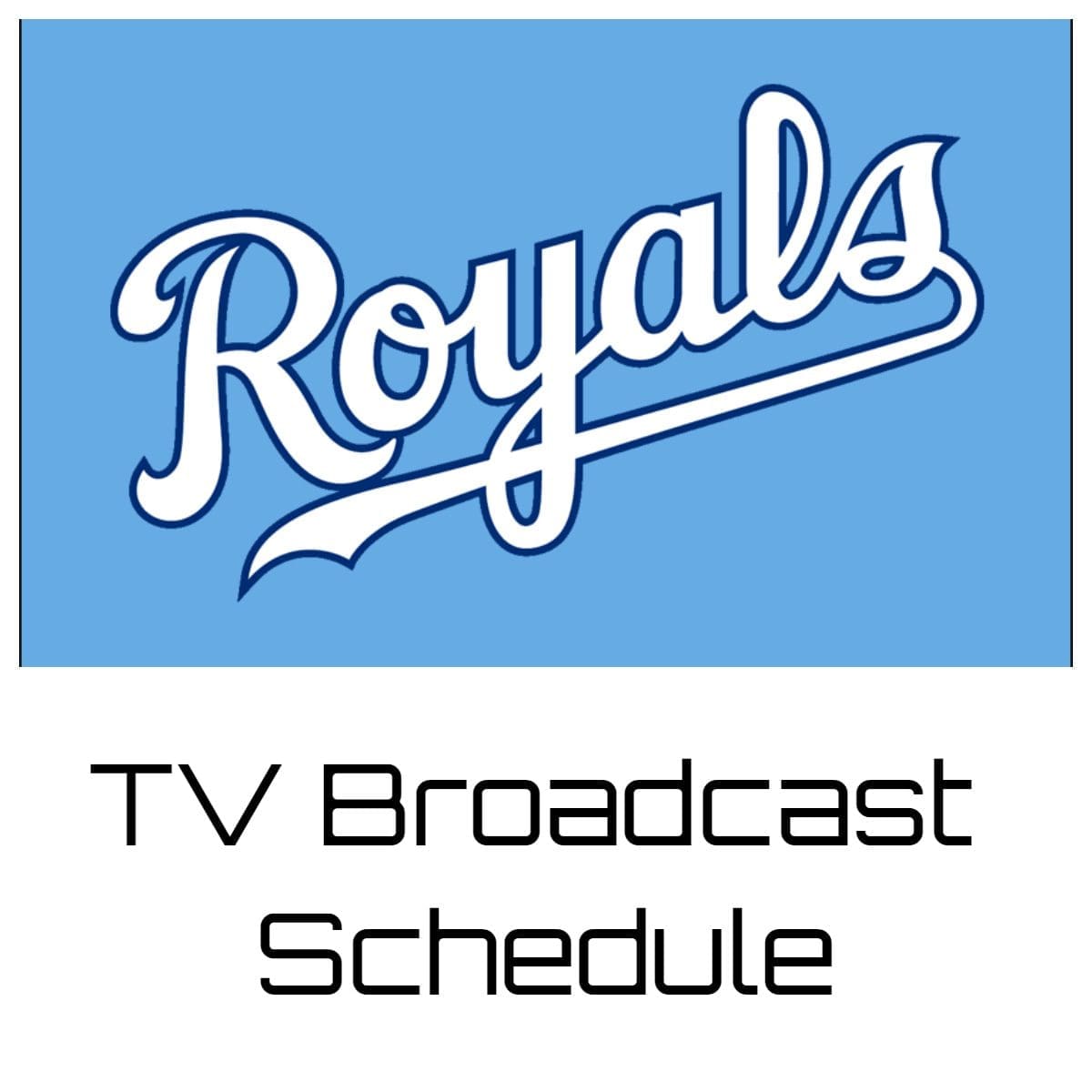 Kansas City Royals TV Broadcast Schedule 2023 Bally Sports Kansas City
