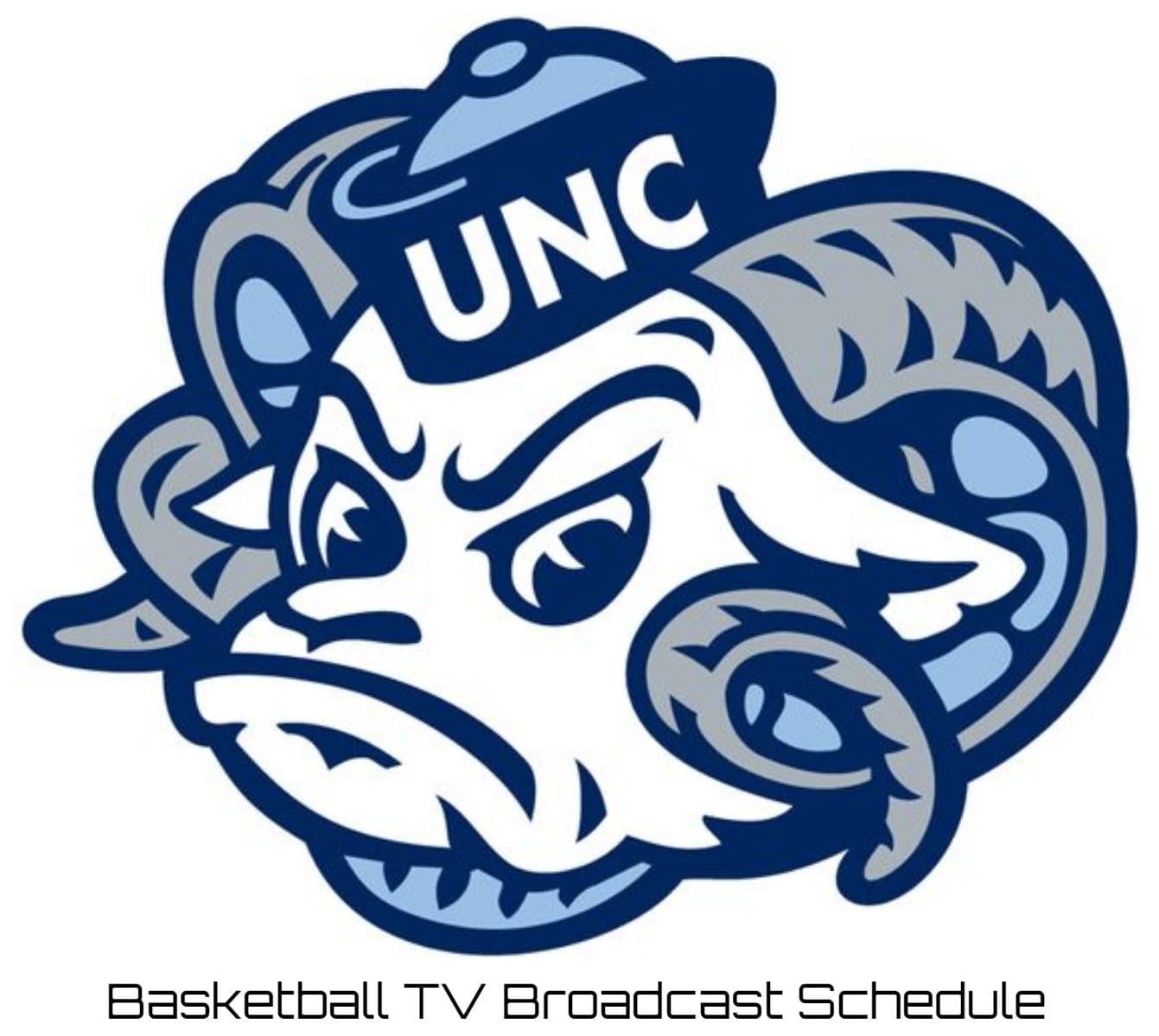 North Carolina Tar Heels Basketball TV Broadcast Schedule 2022-23 | Printable PDF