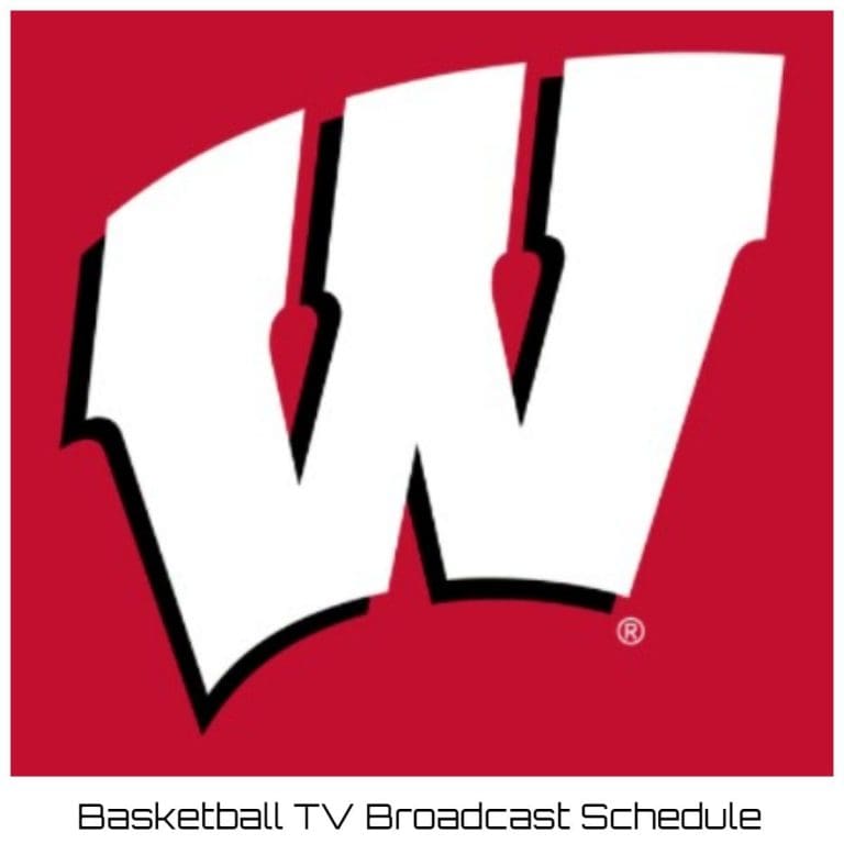 Wisconsin Badgers Basketball TV Broadcast Schedule 202223 Printable PDF