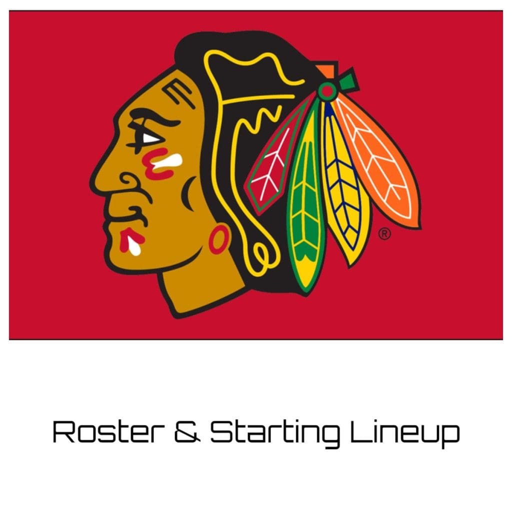 Chicago Blackhawks Roster 202324 Updated Depth Chart