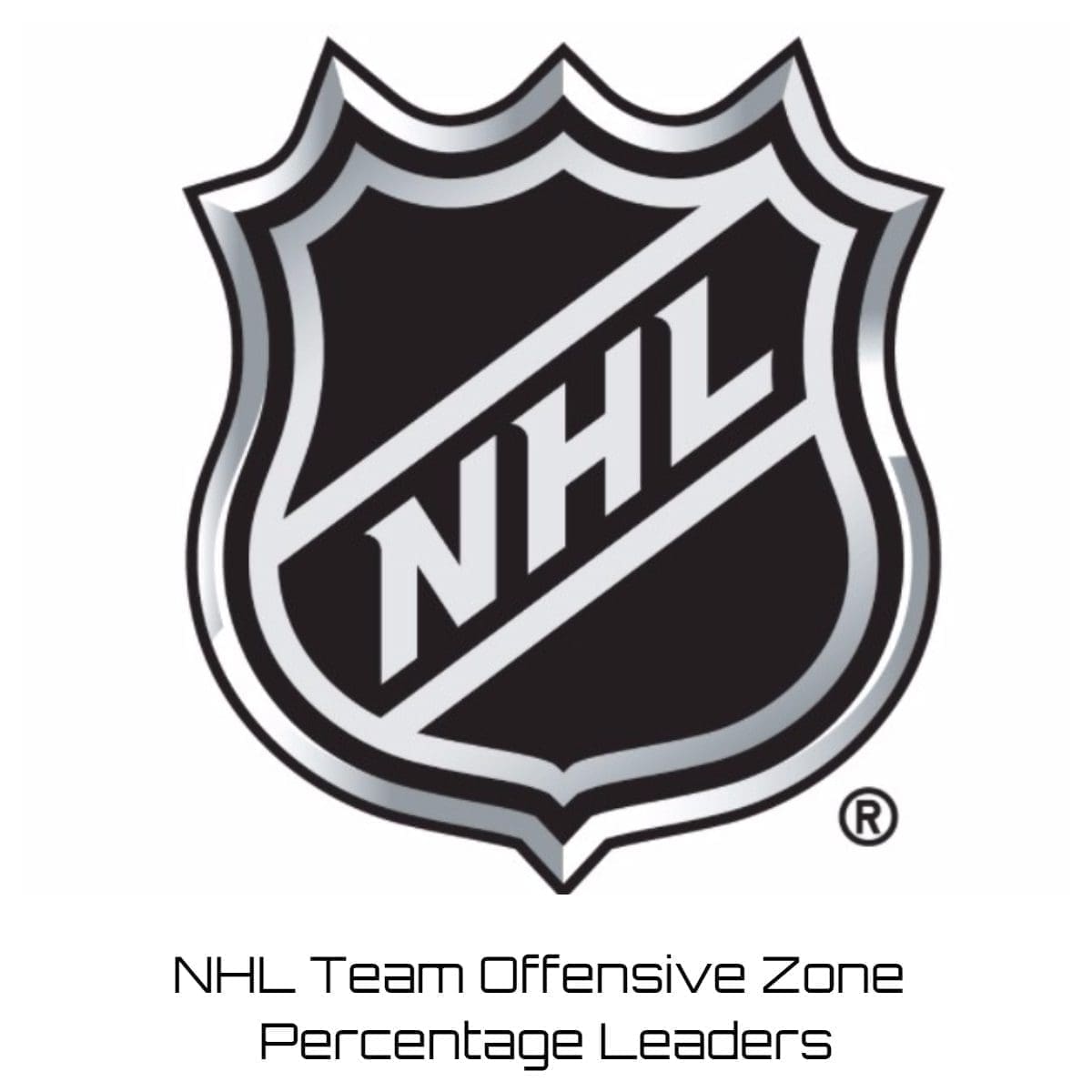 NHL Team Offensive Zone Percentage Leaders