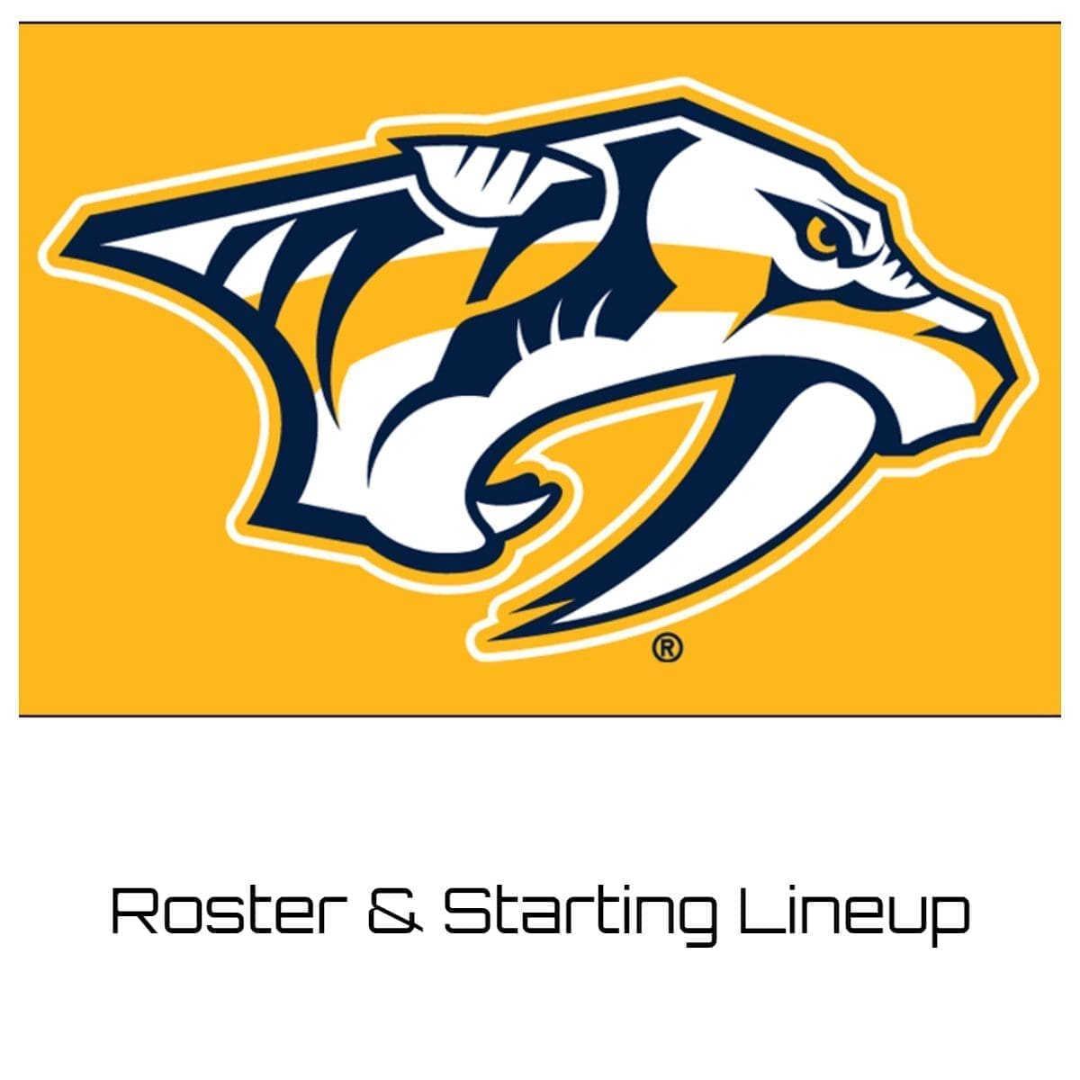 Nashville Predators Roster