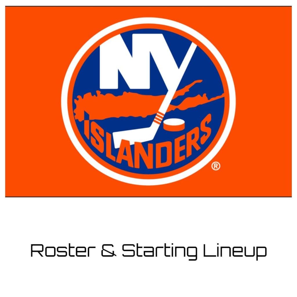 New York Islanders Roster 202324 Updated Depth Chart