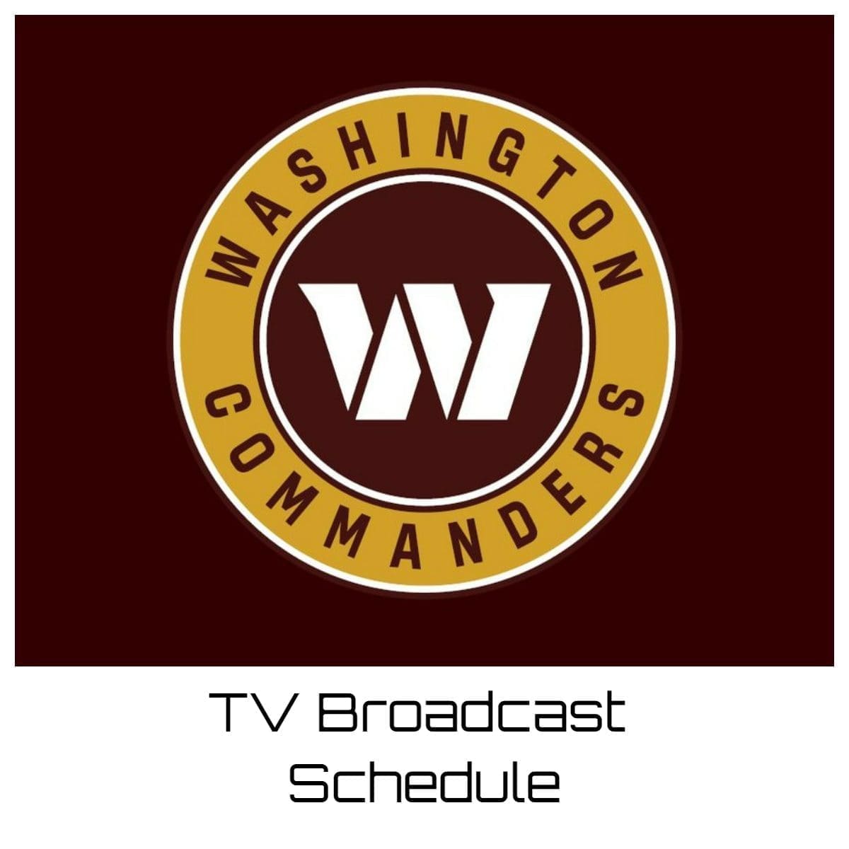 Washington Commanders Printable Schedule Prntbl 