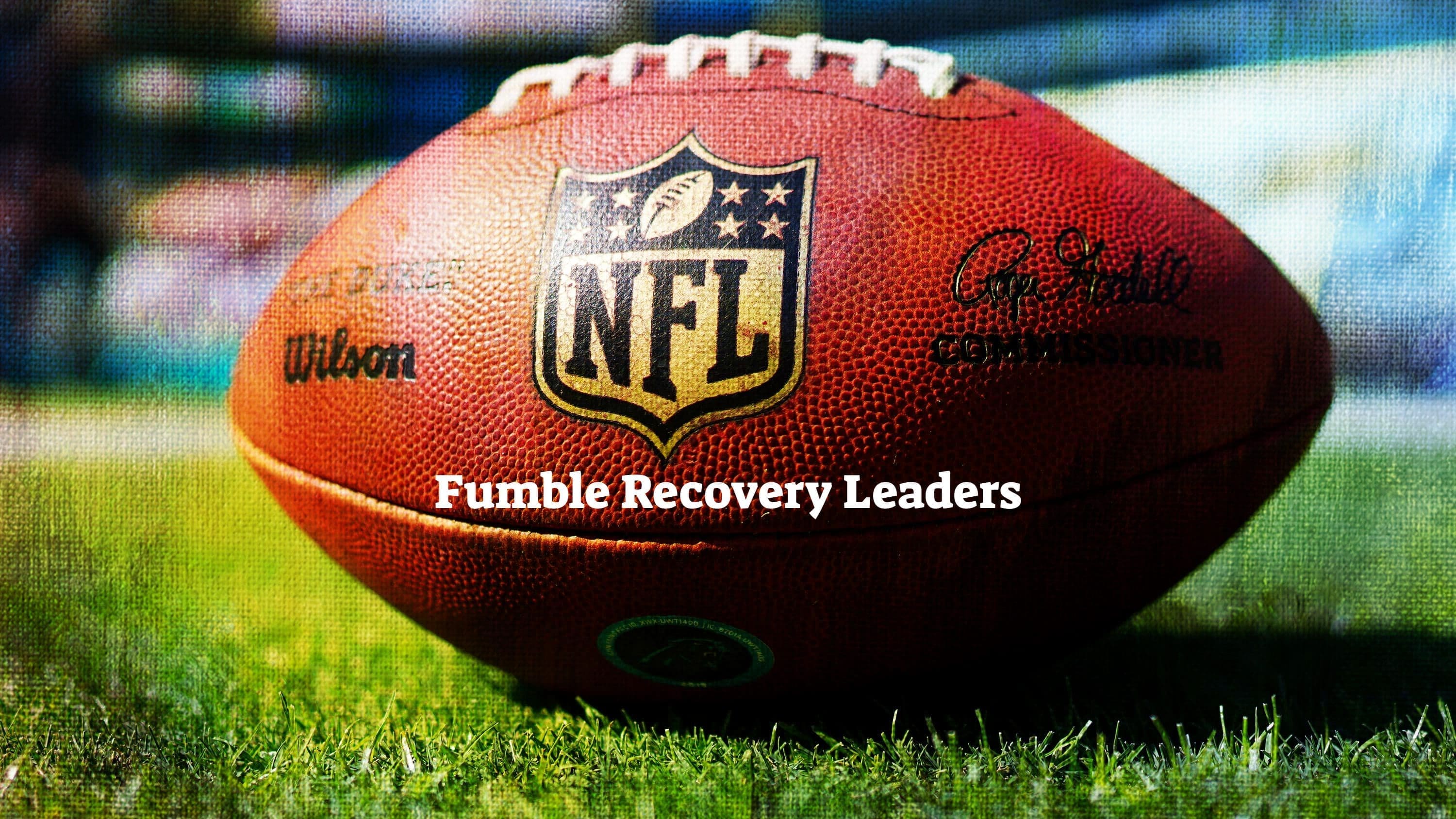 NFL Fumble Recovery Leaders