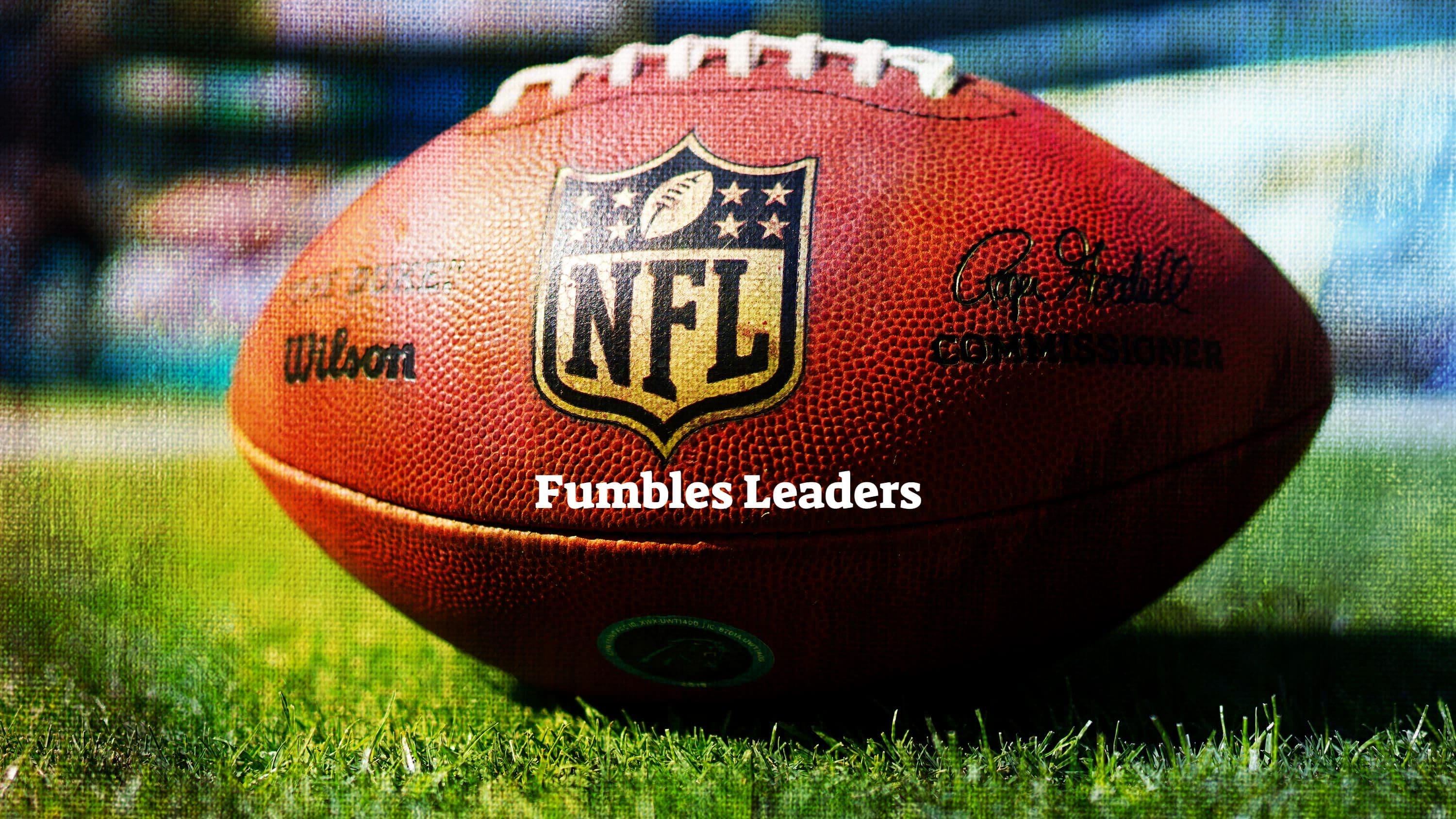 NFL Fumbles Leaders 2023? Team Rankings