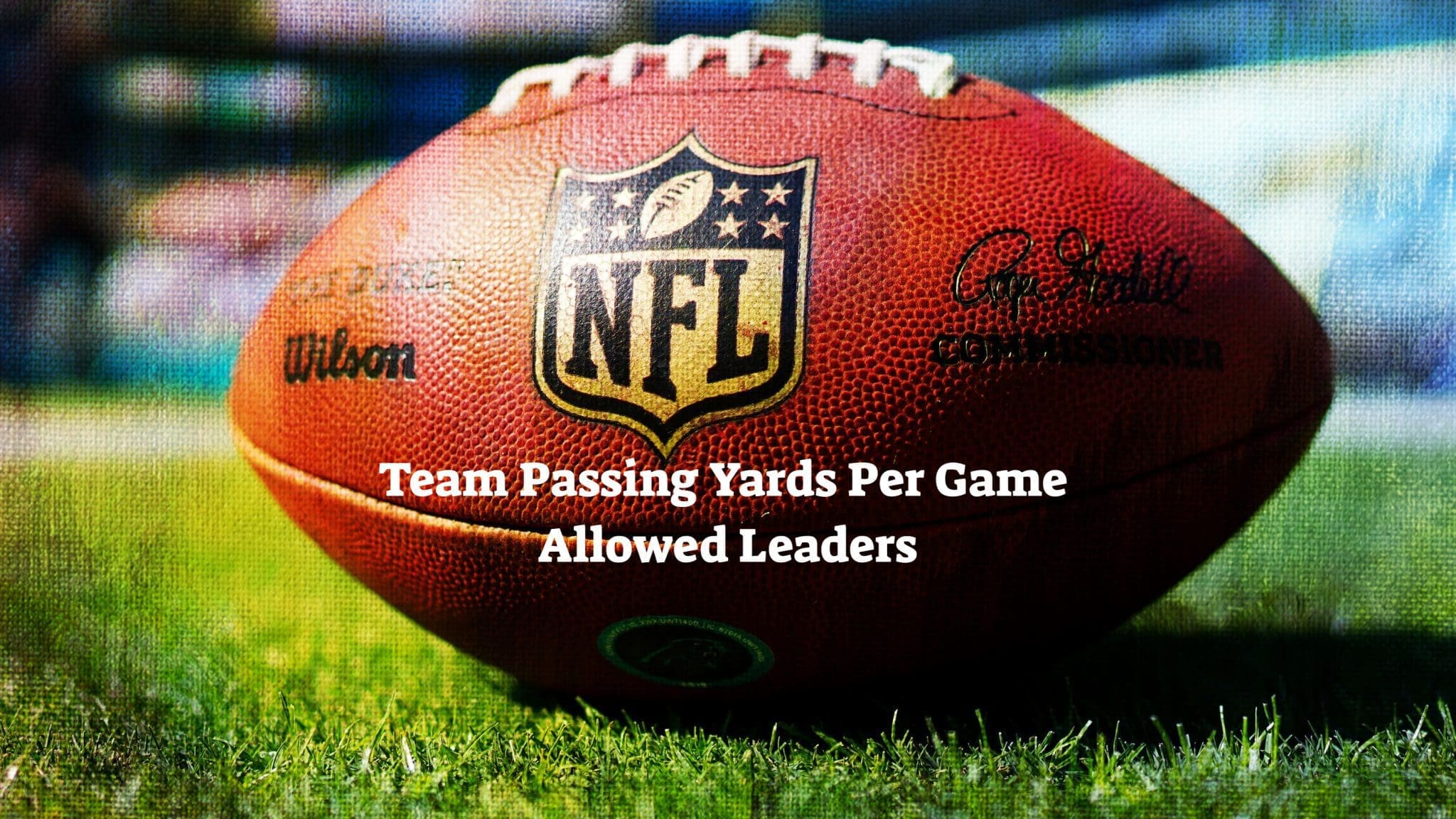 NFL Team Passing Yards Per Game Allowed Leaders 202324? Team Rankings