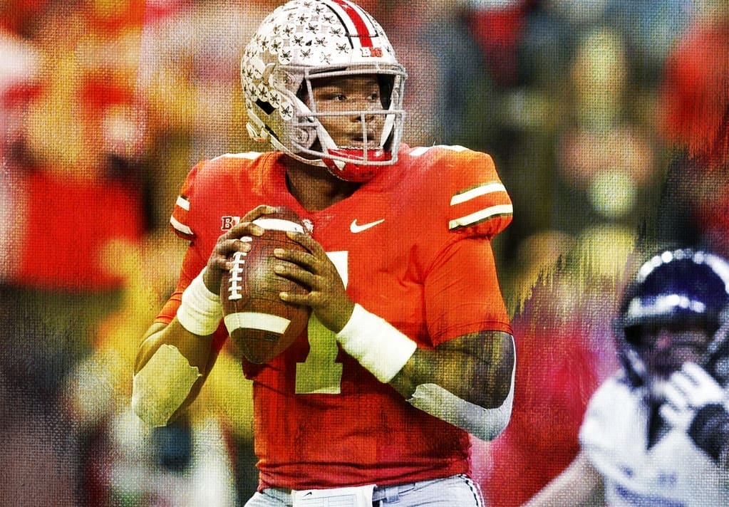 Dwayne Haskins College Stats