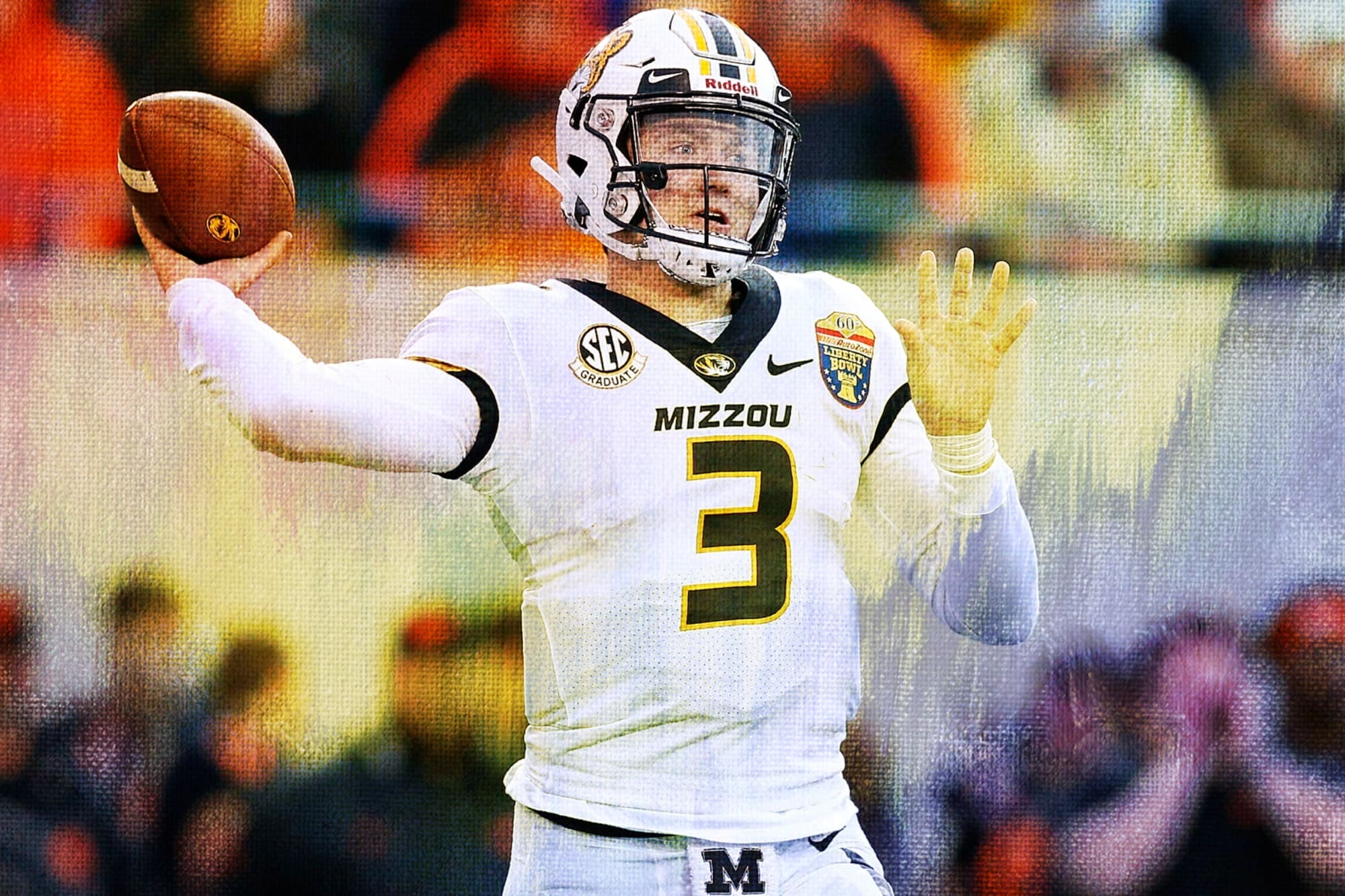 Drew Lock College Stats