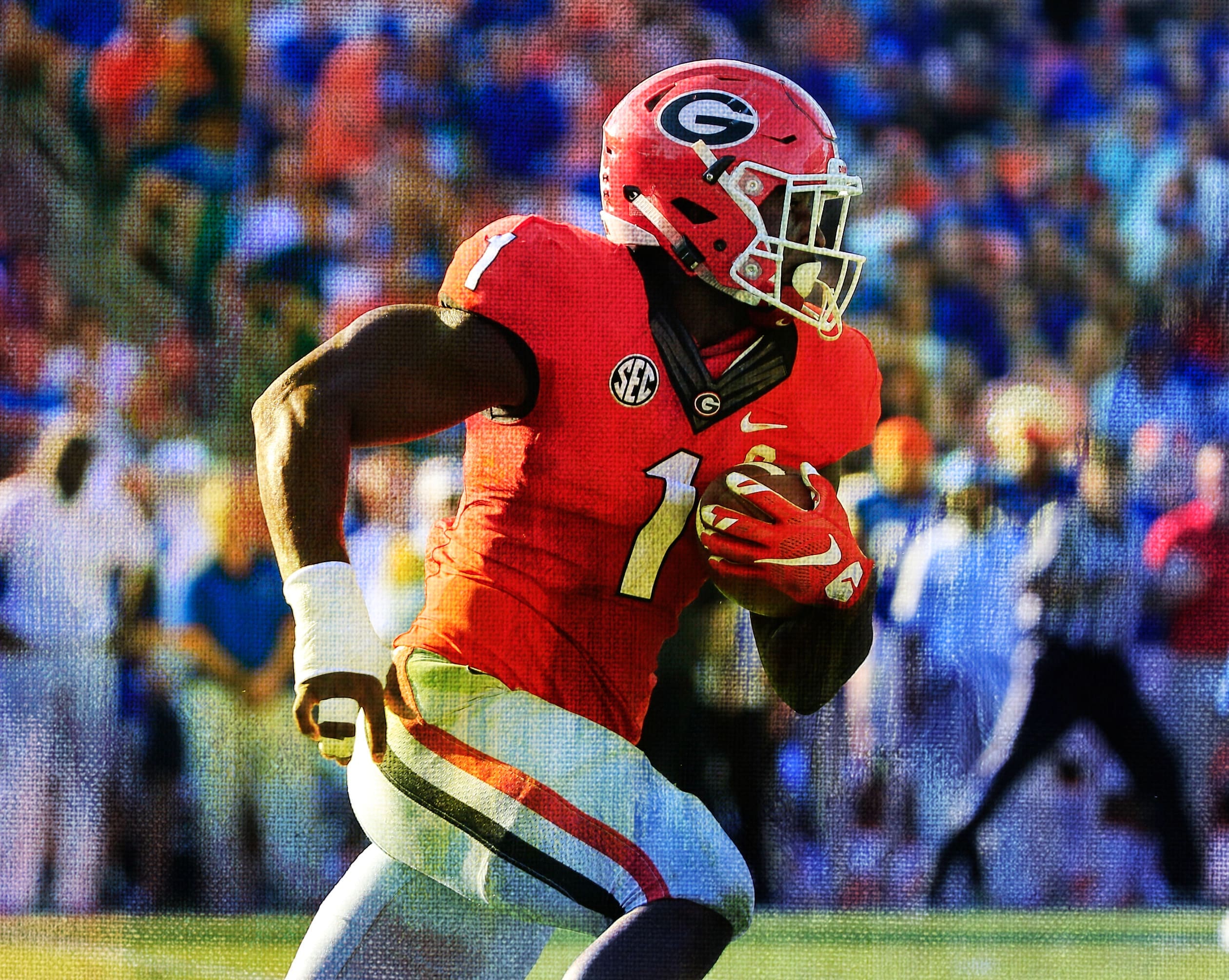 Sony Michel College Stats