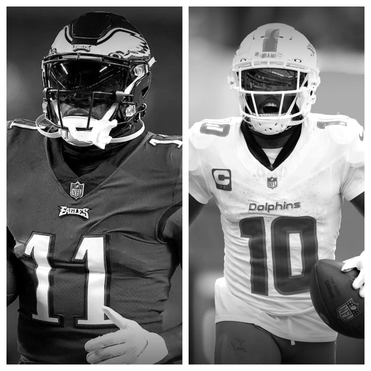 A.J. Brown vs Tyreek Hill