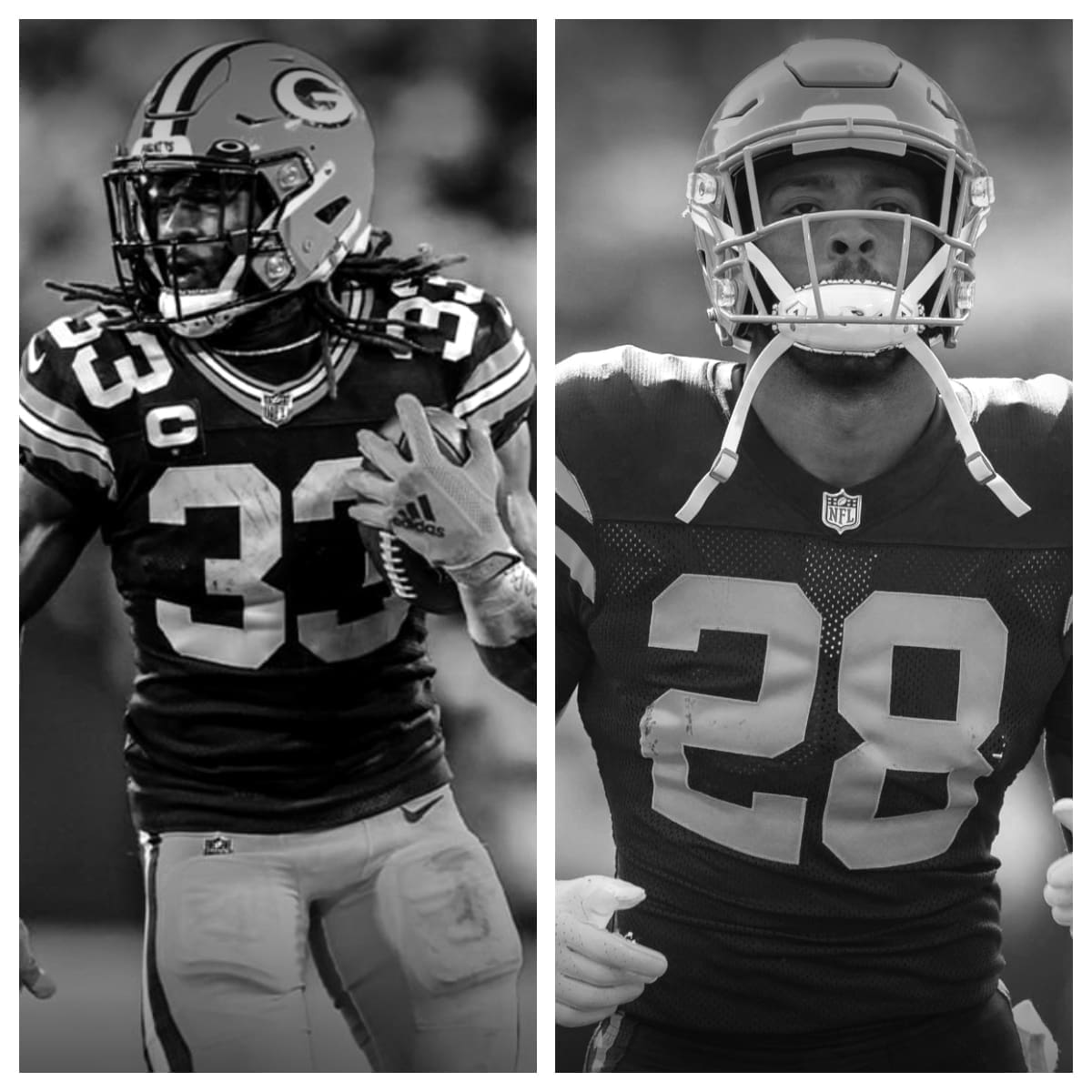 Aaron Jones vs AJ Dillon