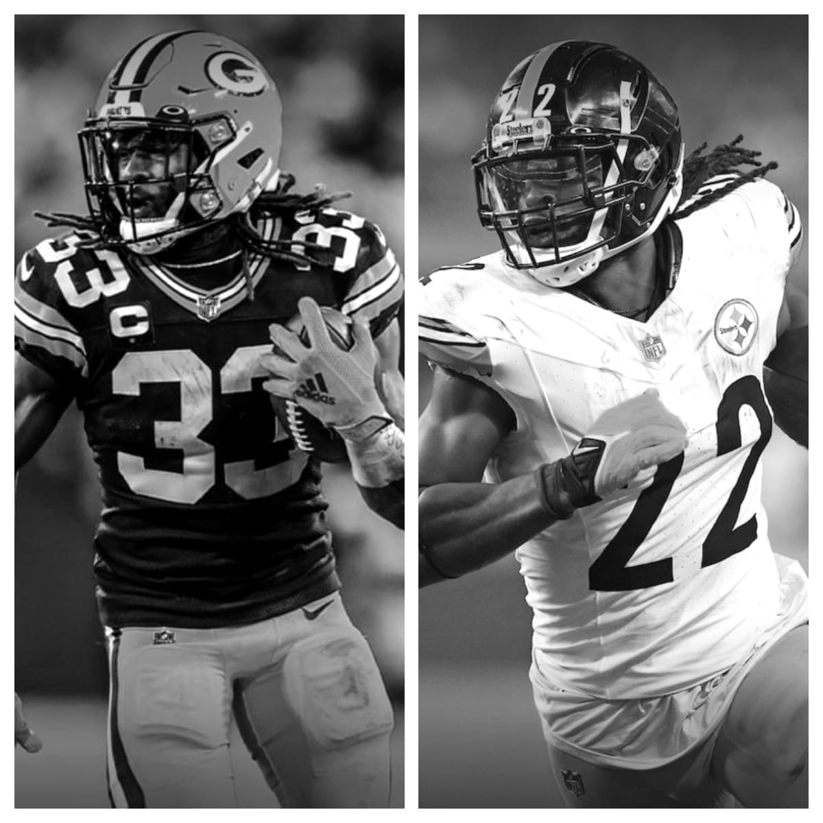 Aaron Jones vs Najee Harris