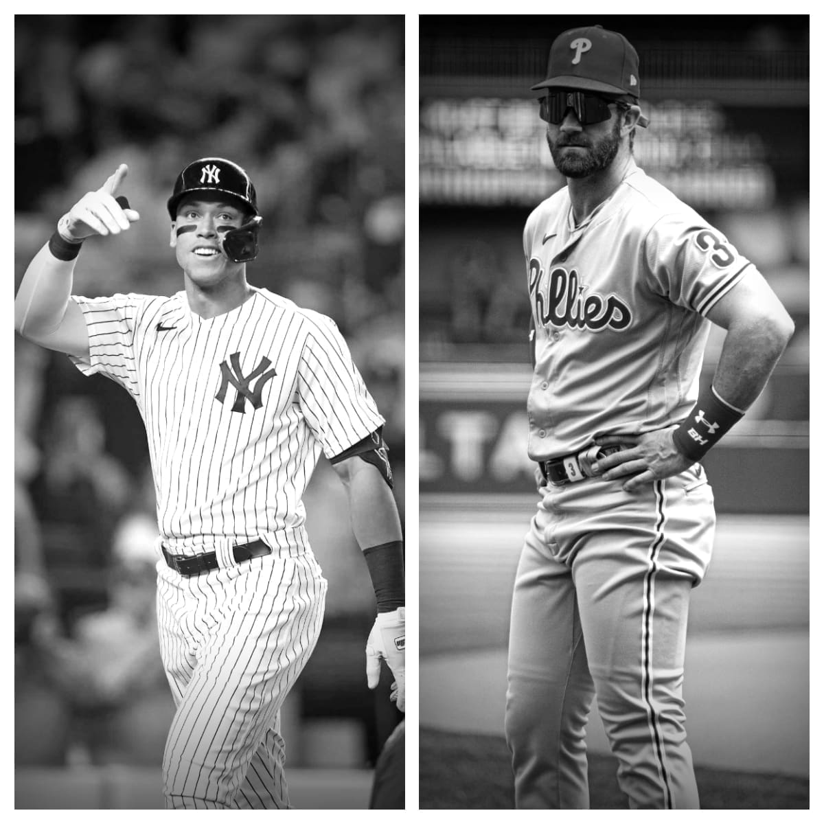 Aaron Judge vs Bryce Harper