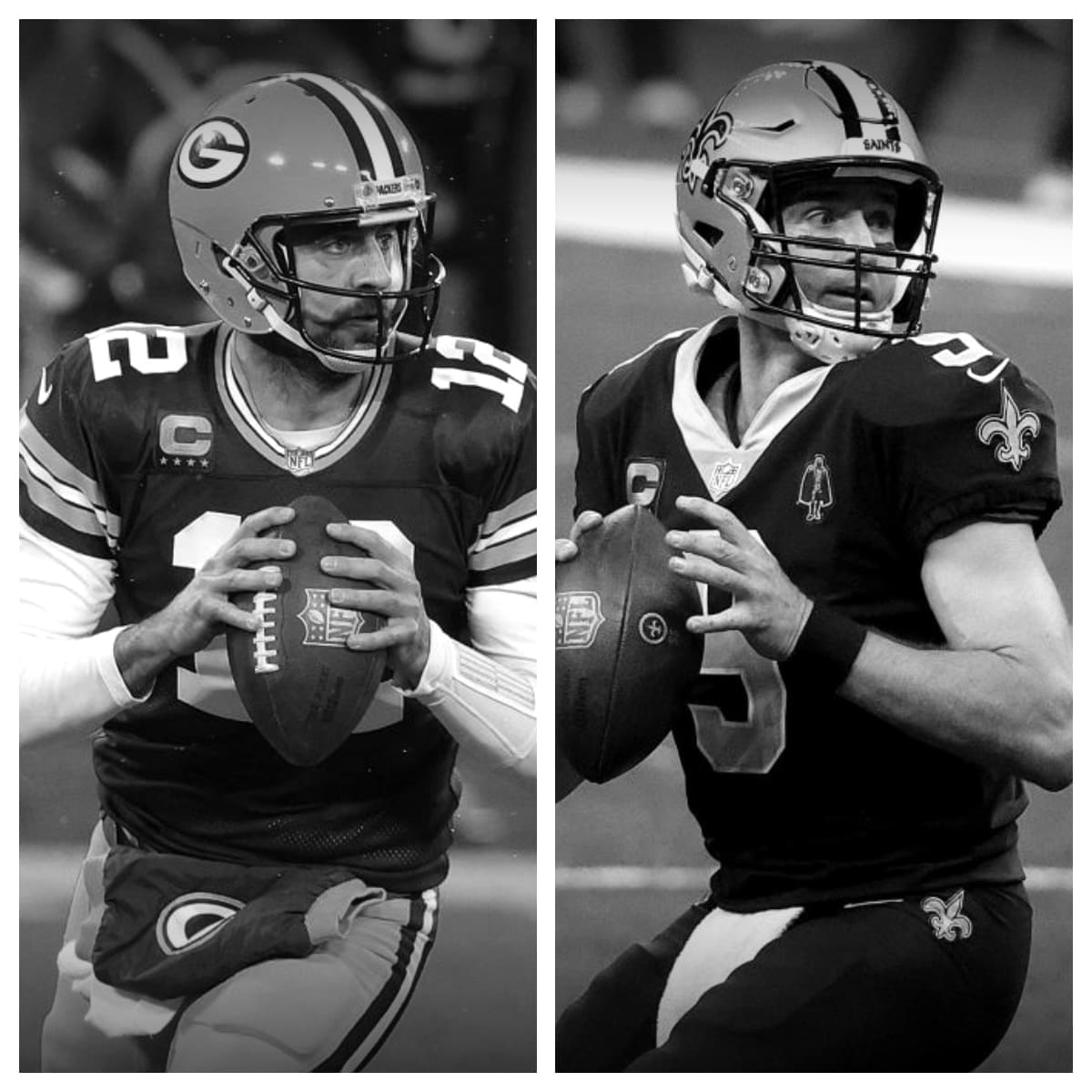 Aaron Rodgers vs Drew Brees