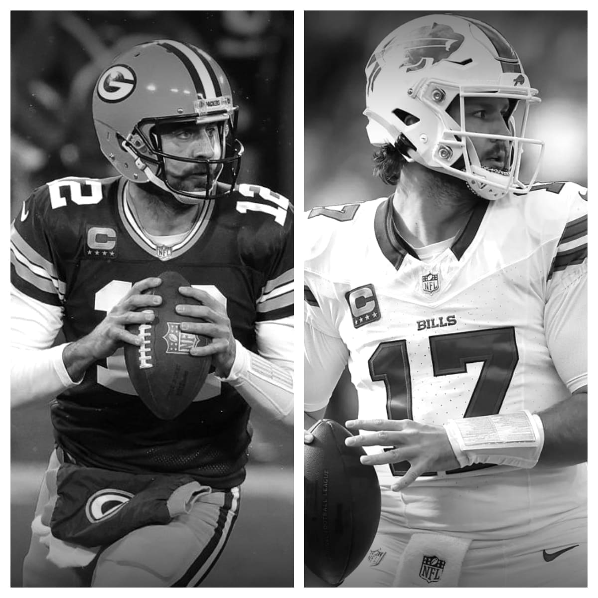 Aaron Rodgers vs Josh Allen