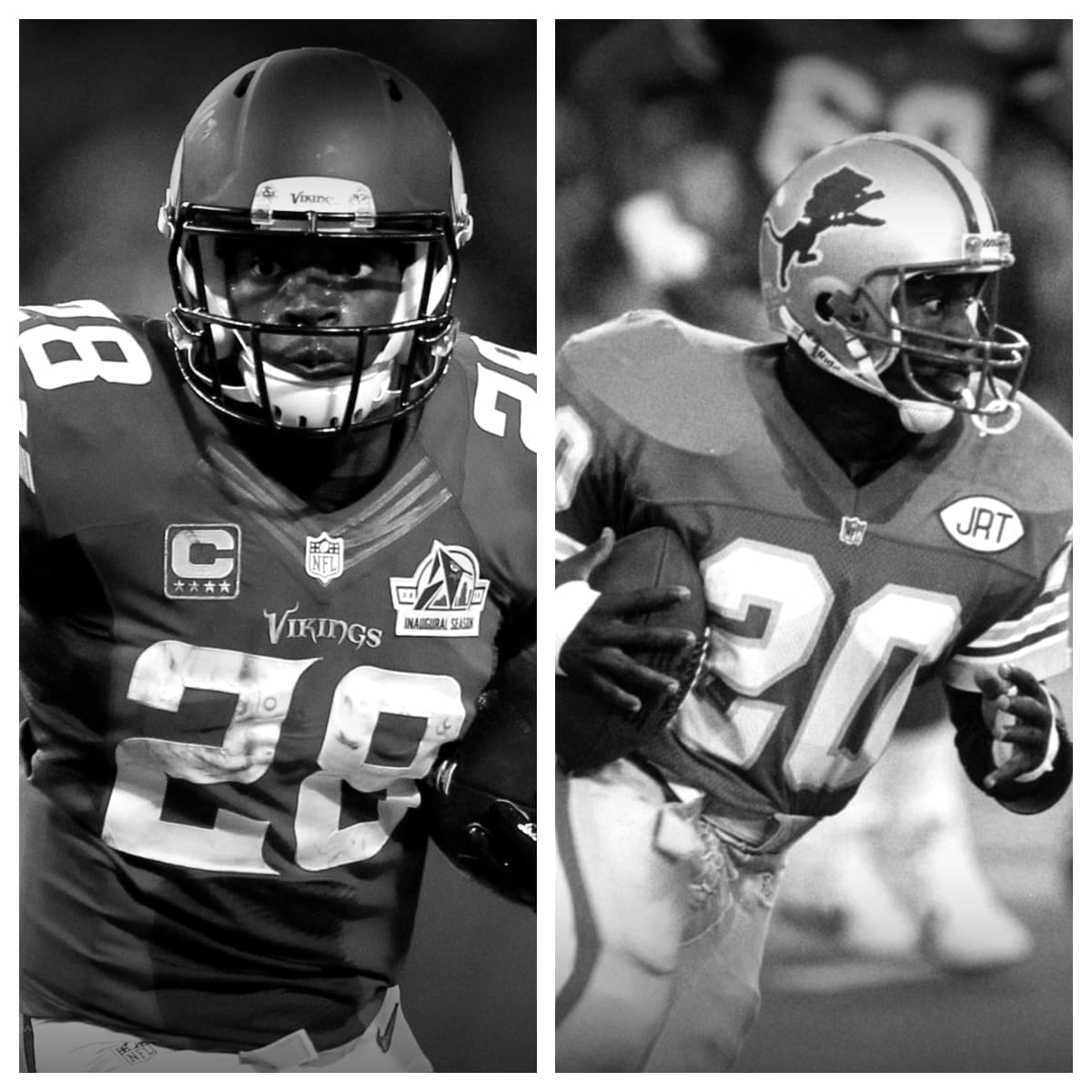 Adrian Peterson vs Barry Sanders