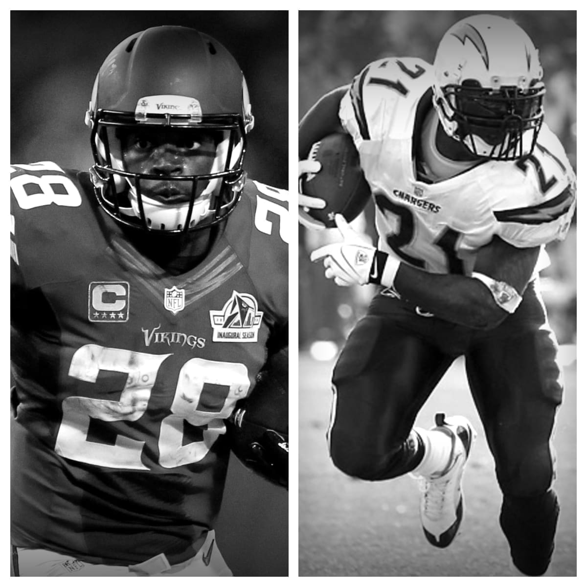 Adrian Peterson vs LaDainian Tomlinson