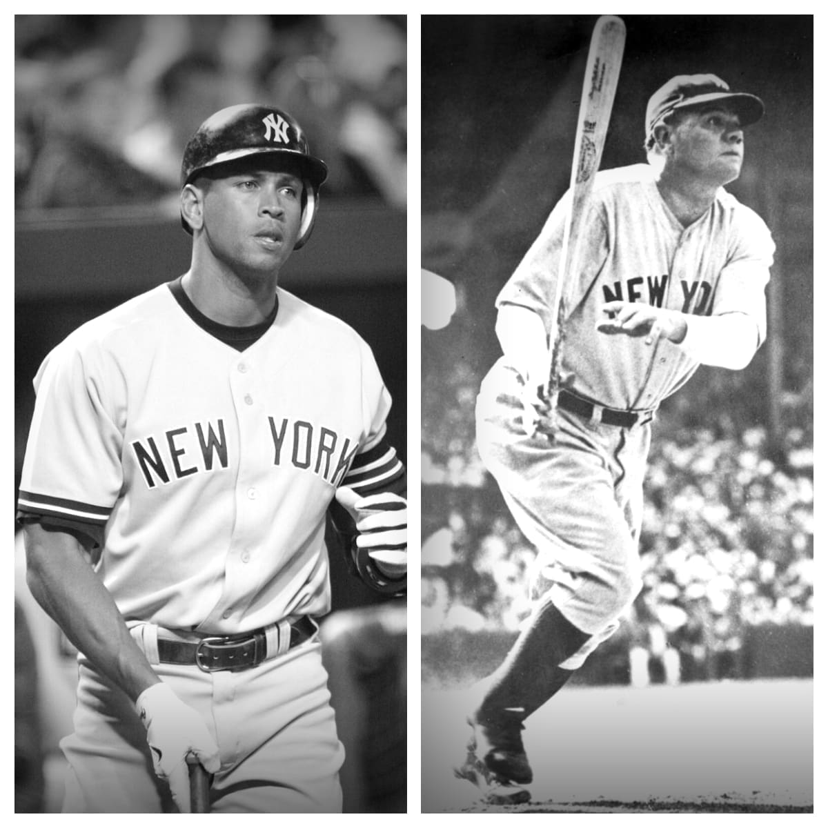 Alex Rodriguez vs Babe Ruth