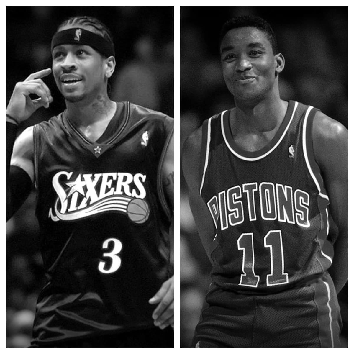 Allen Iverson vs Isiah Thomas Stats Comparison | Career All Time Stats