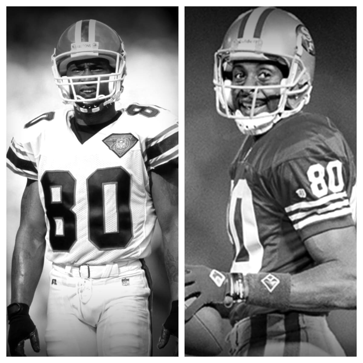 Andre Rison vs Jerry Rice Stats Comparison Career Side by Side Records