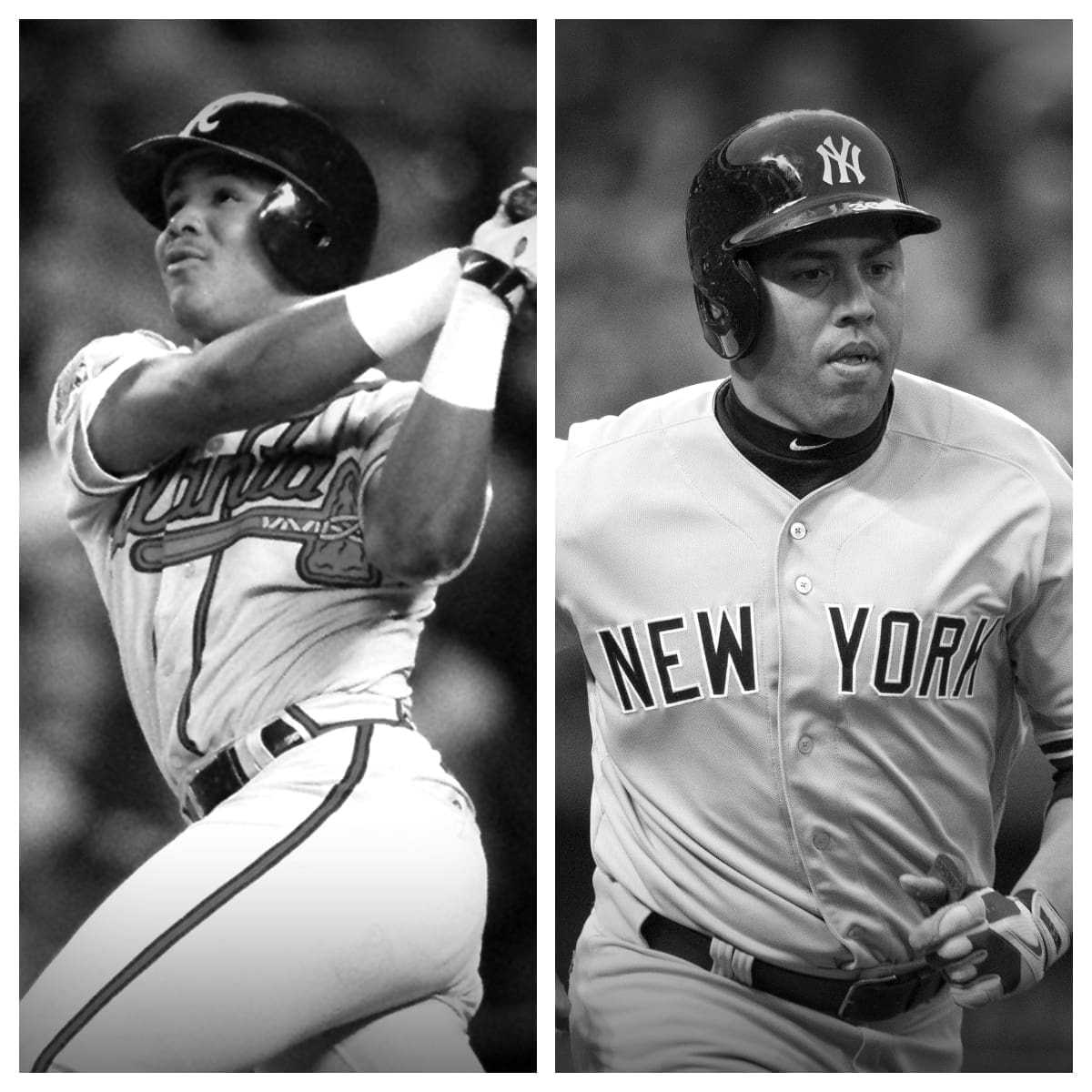 Andruw Jones vs Carlos Beltran