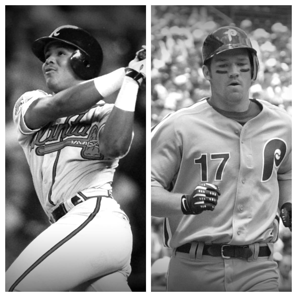 Andruw Jones vs Scott Rolen