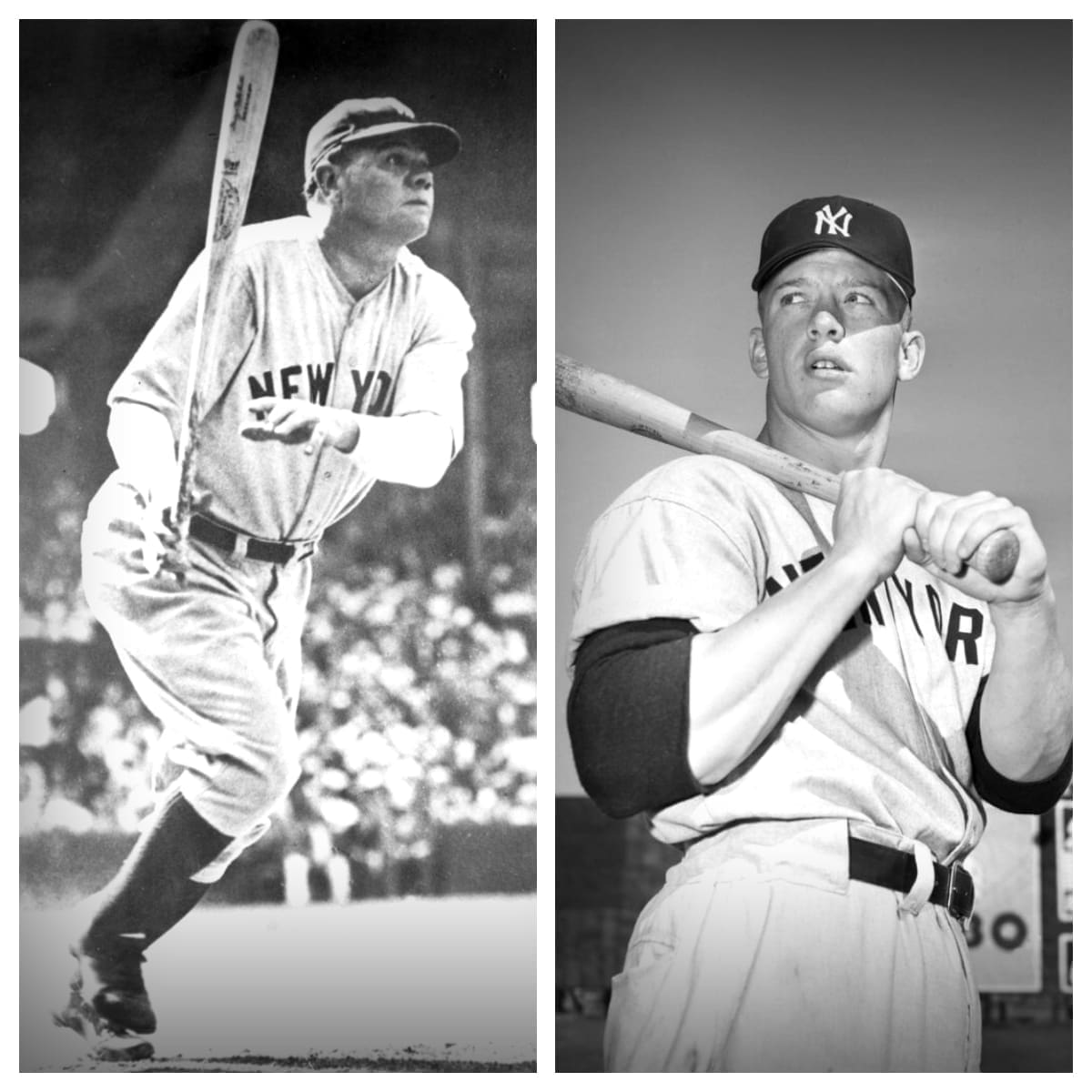 Babe Ruth vs Mickey Mantle