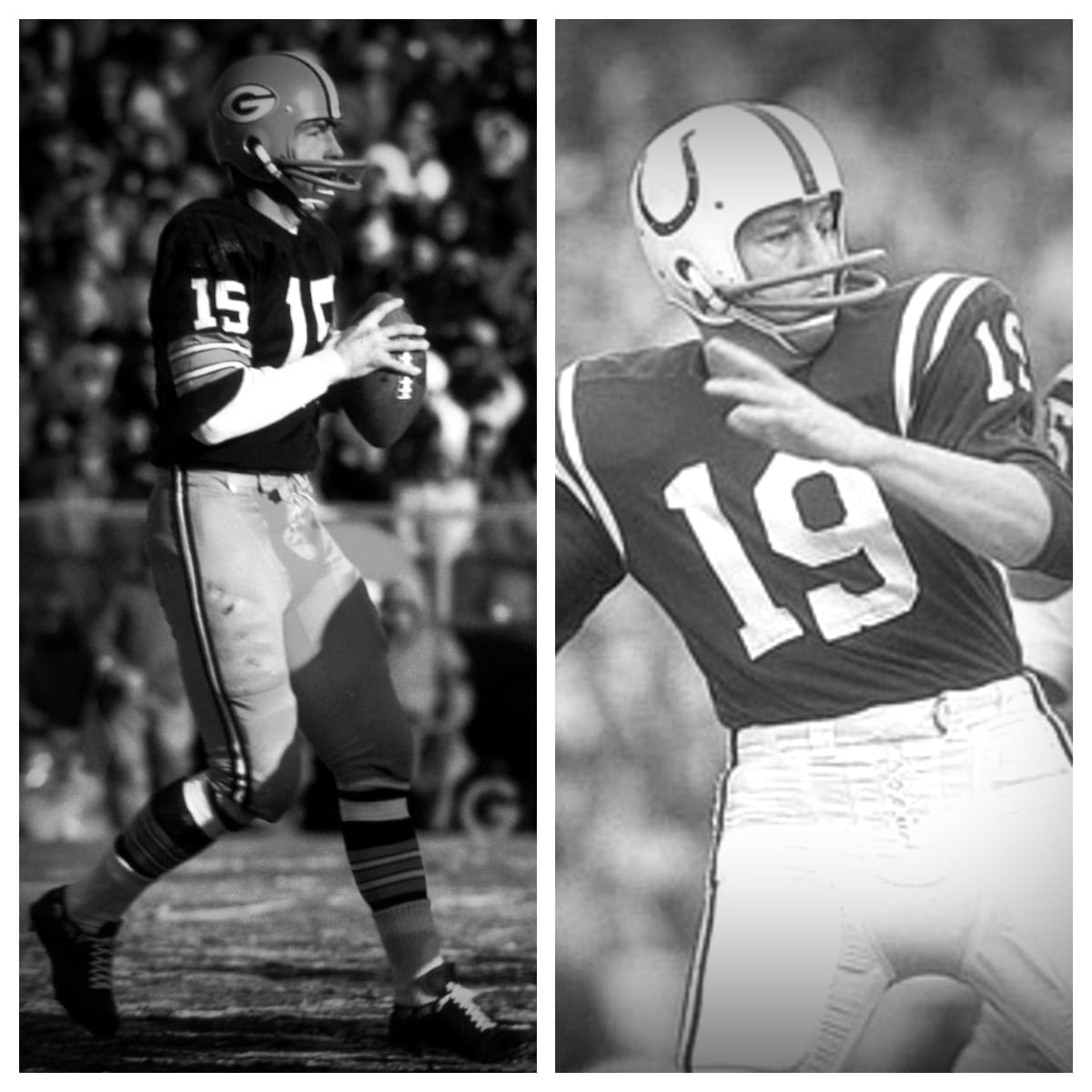 Bart Starr vs Johnny Unitas