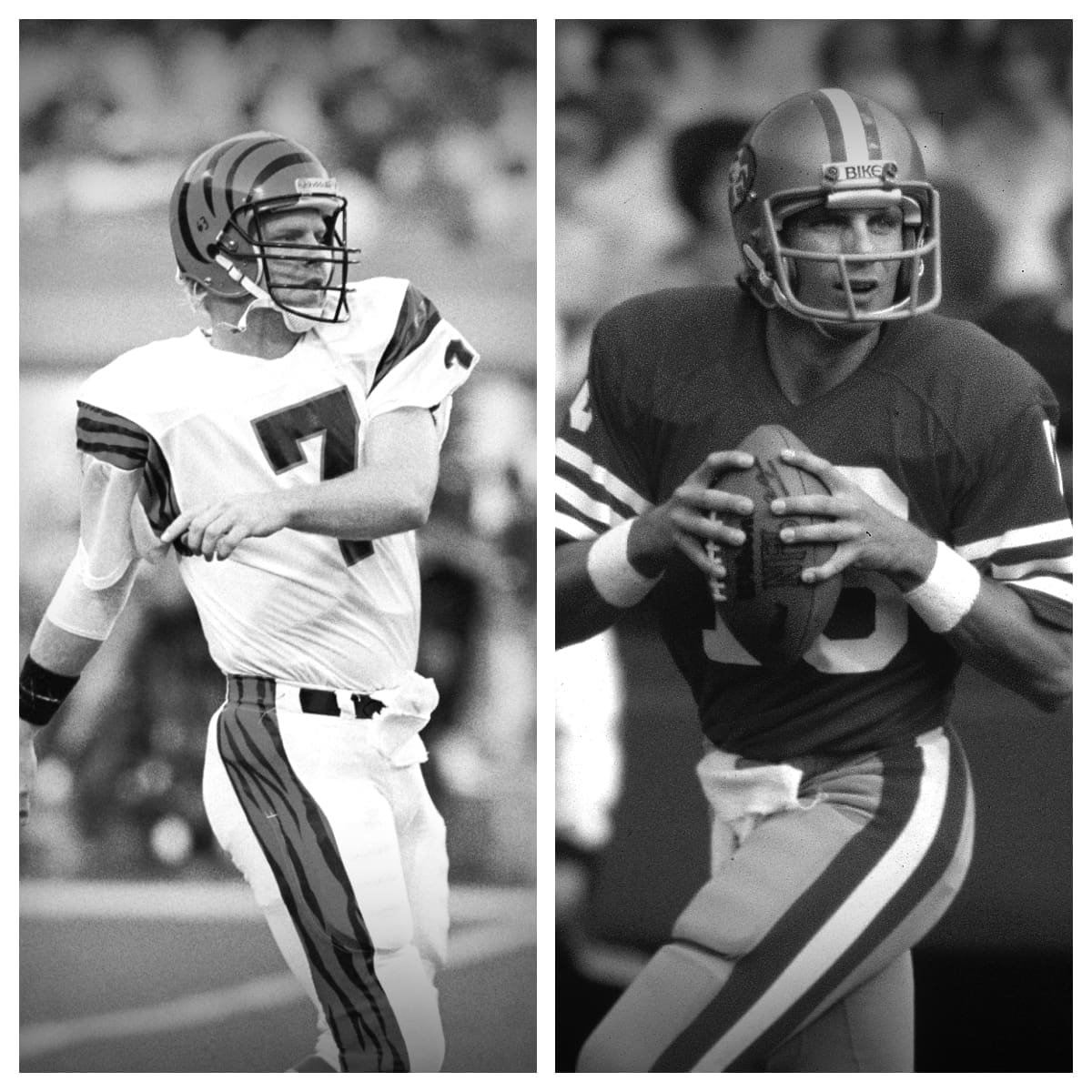 Boomer Esiason vs Joe Montana