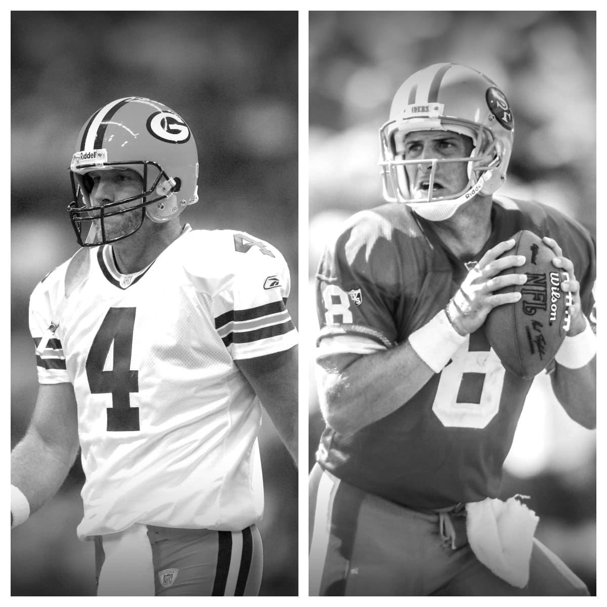 Brett Favre vs Steve Young