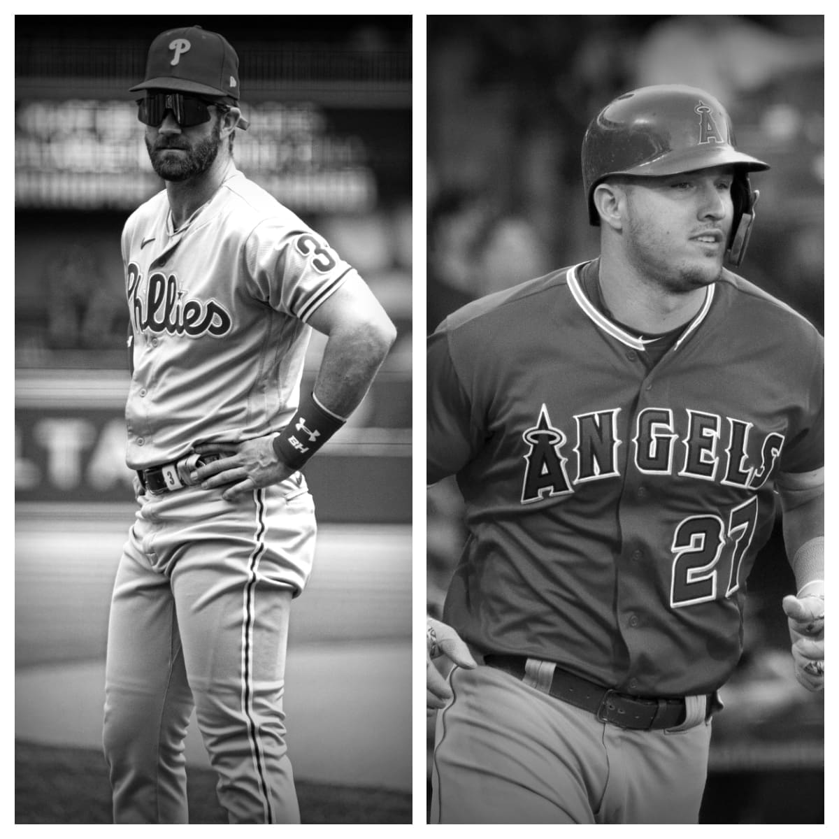 Bryce Harper vs Mike Trout