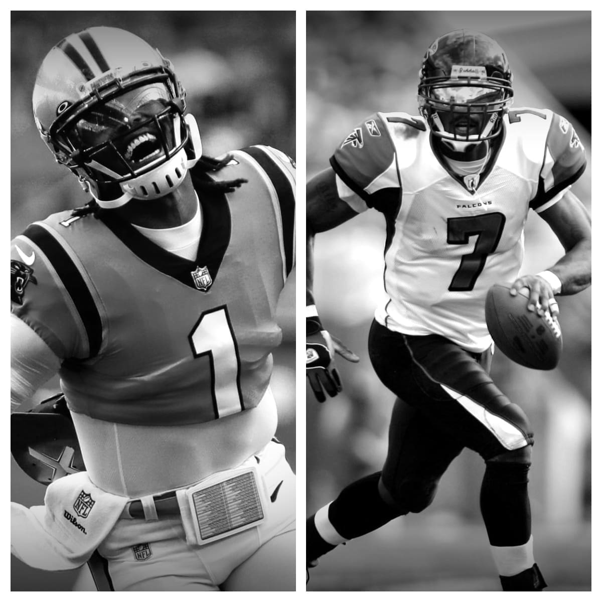 Cam Newton vs Michael Vick