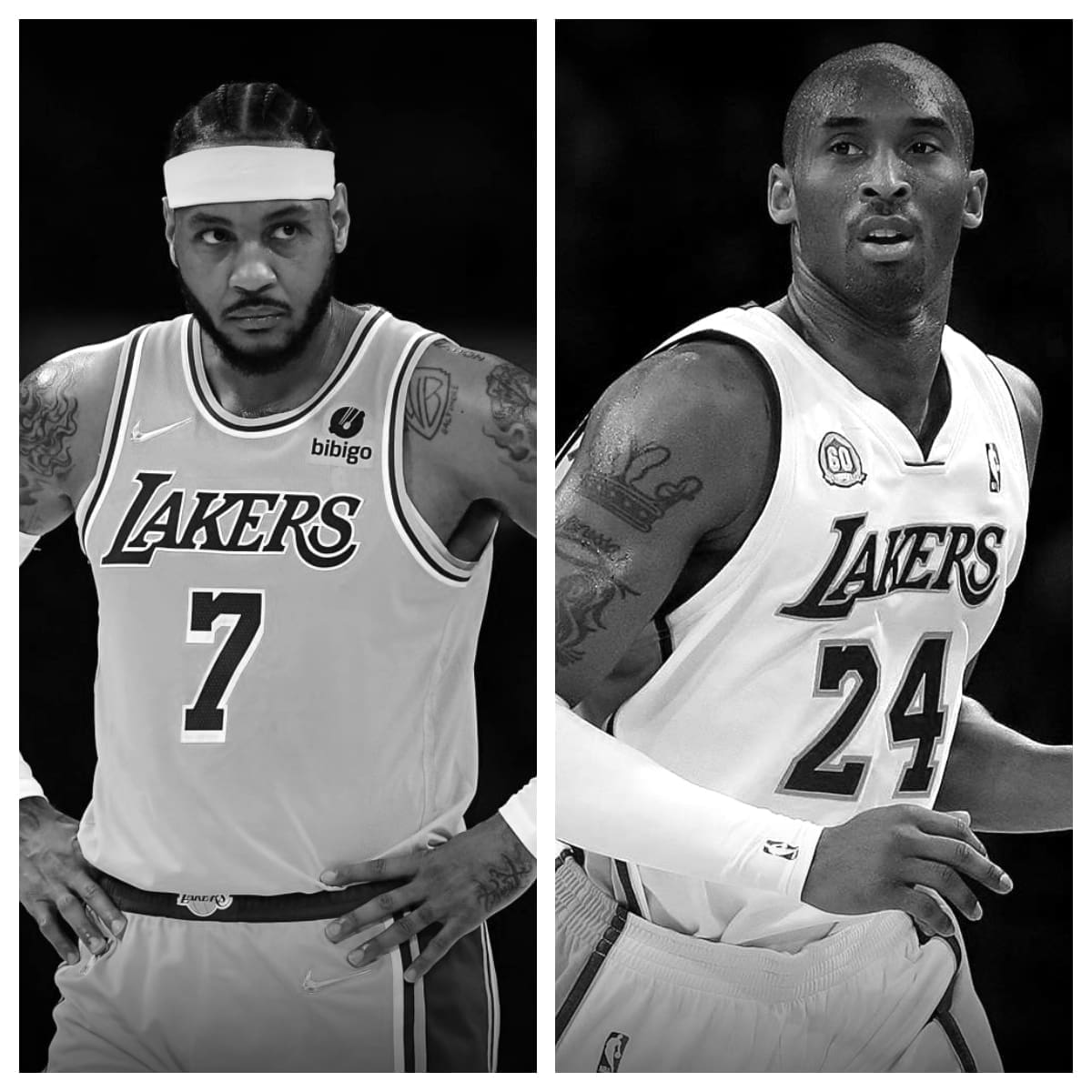 Carmelo Anthony vs Kobe Bryant