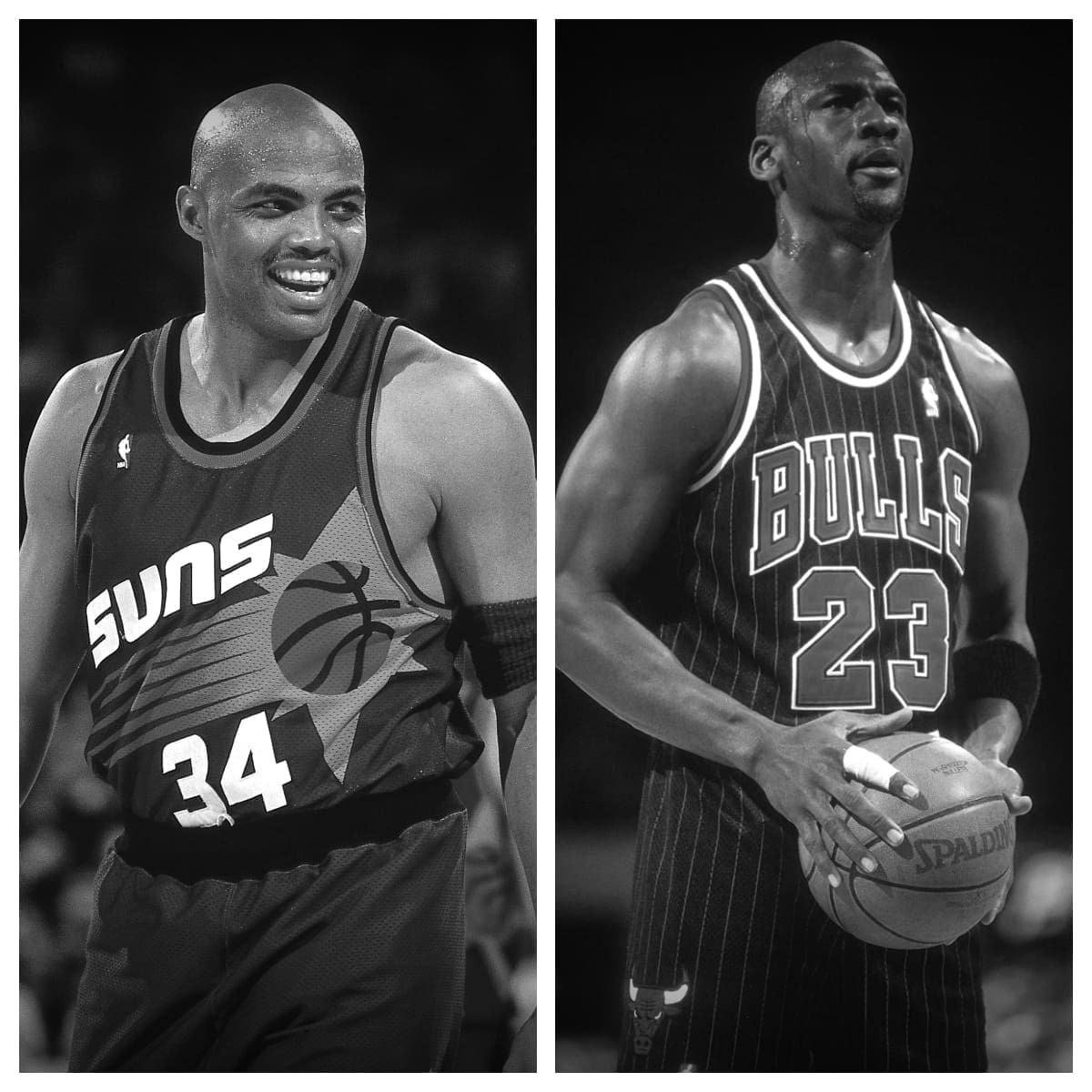 Charles Barkley vs Michael Jordan