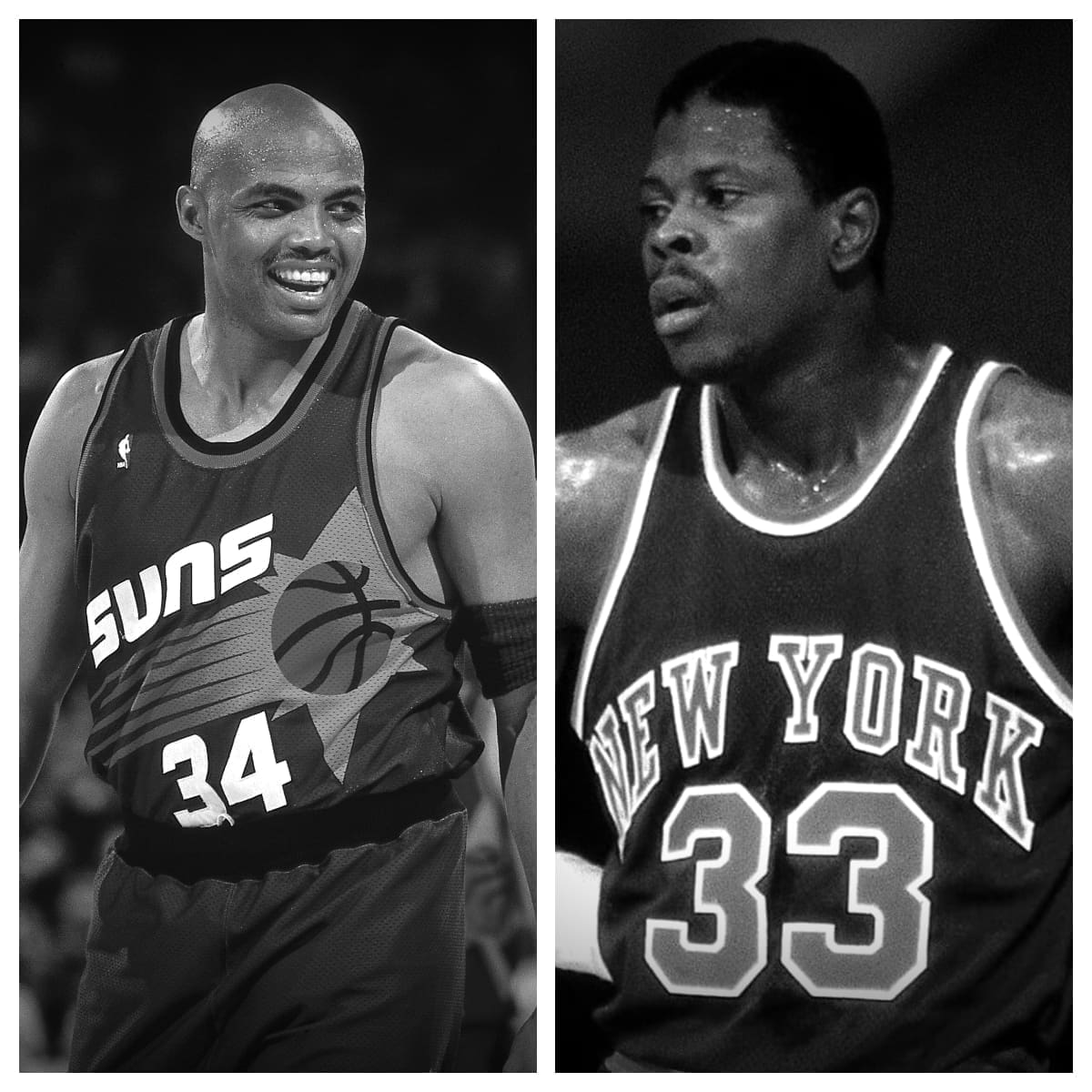 Charles Barkley vs Patrick Ewing