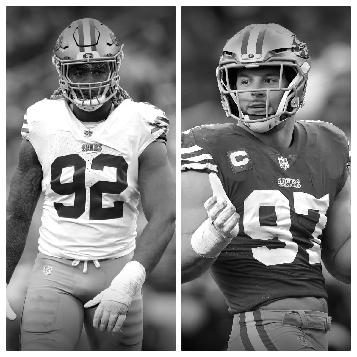 Chase Young vs Nick Bosa