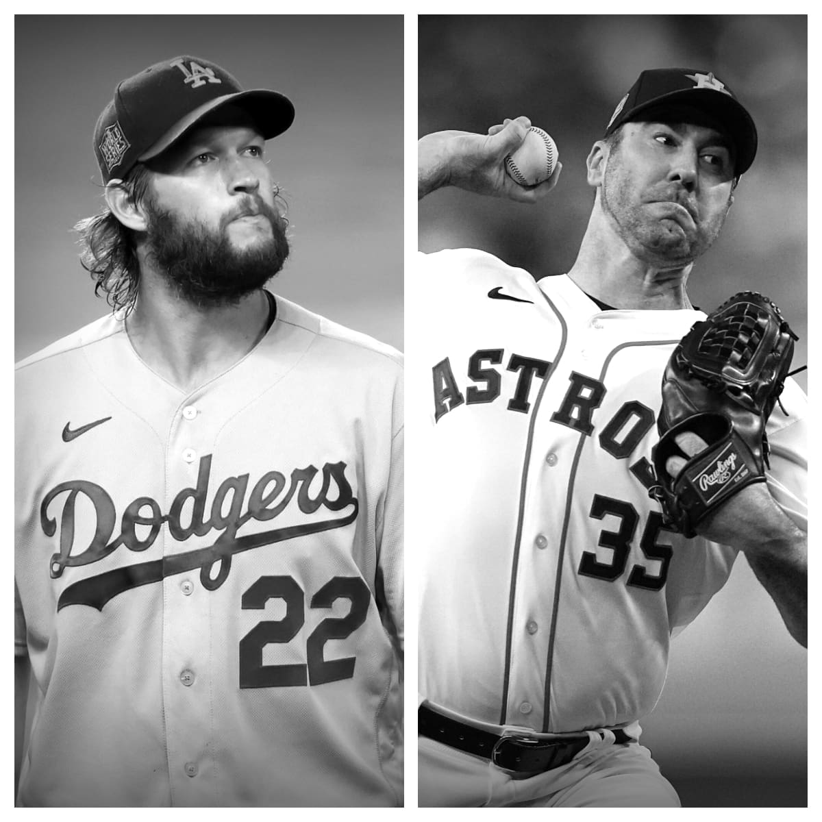 Clayton Kershaw vs Justin Verlander Stats Comparison Career Head to Head