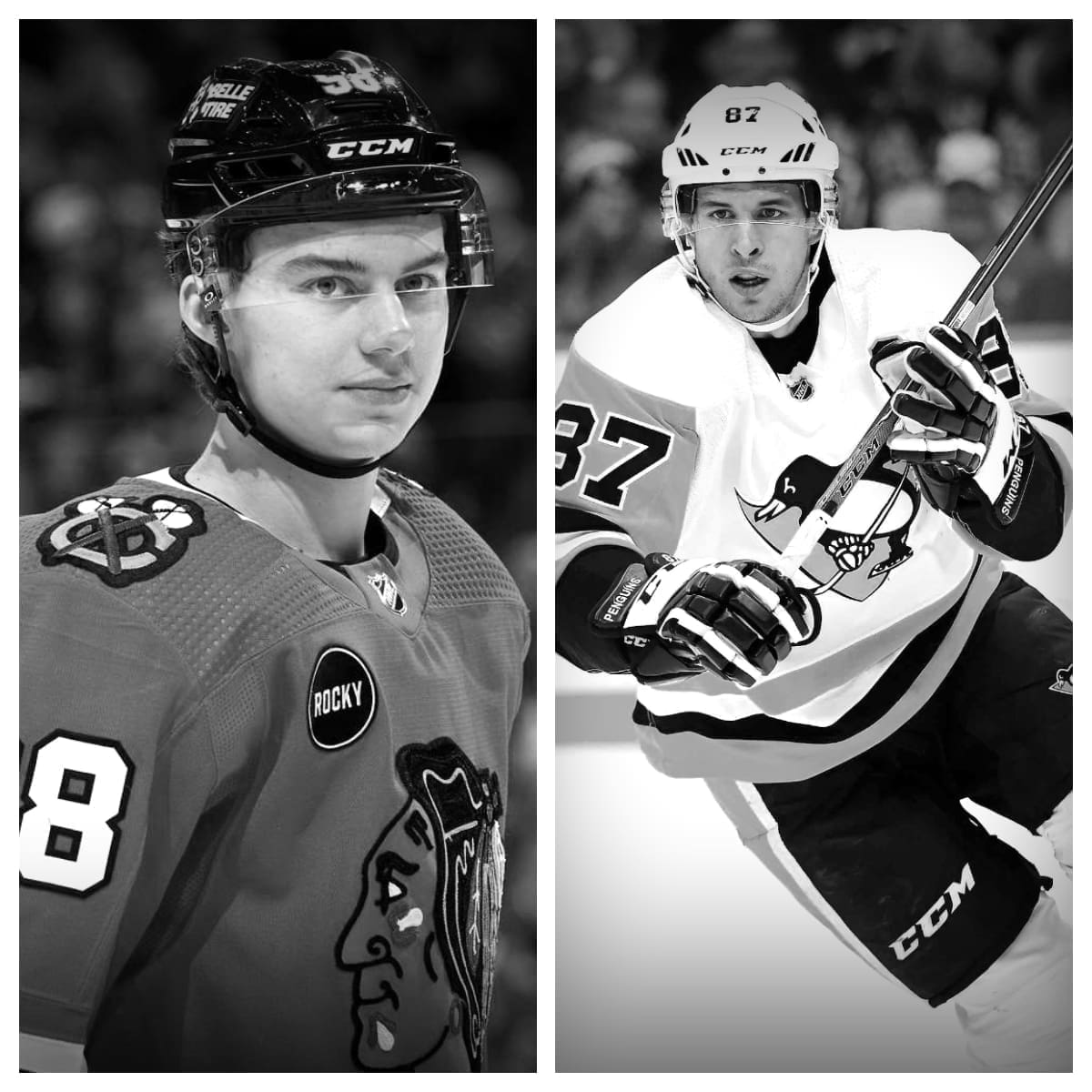 Connor Bedard vs Sidney Crosby