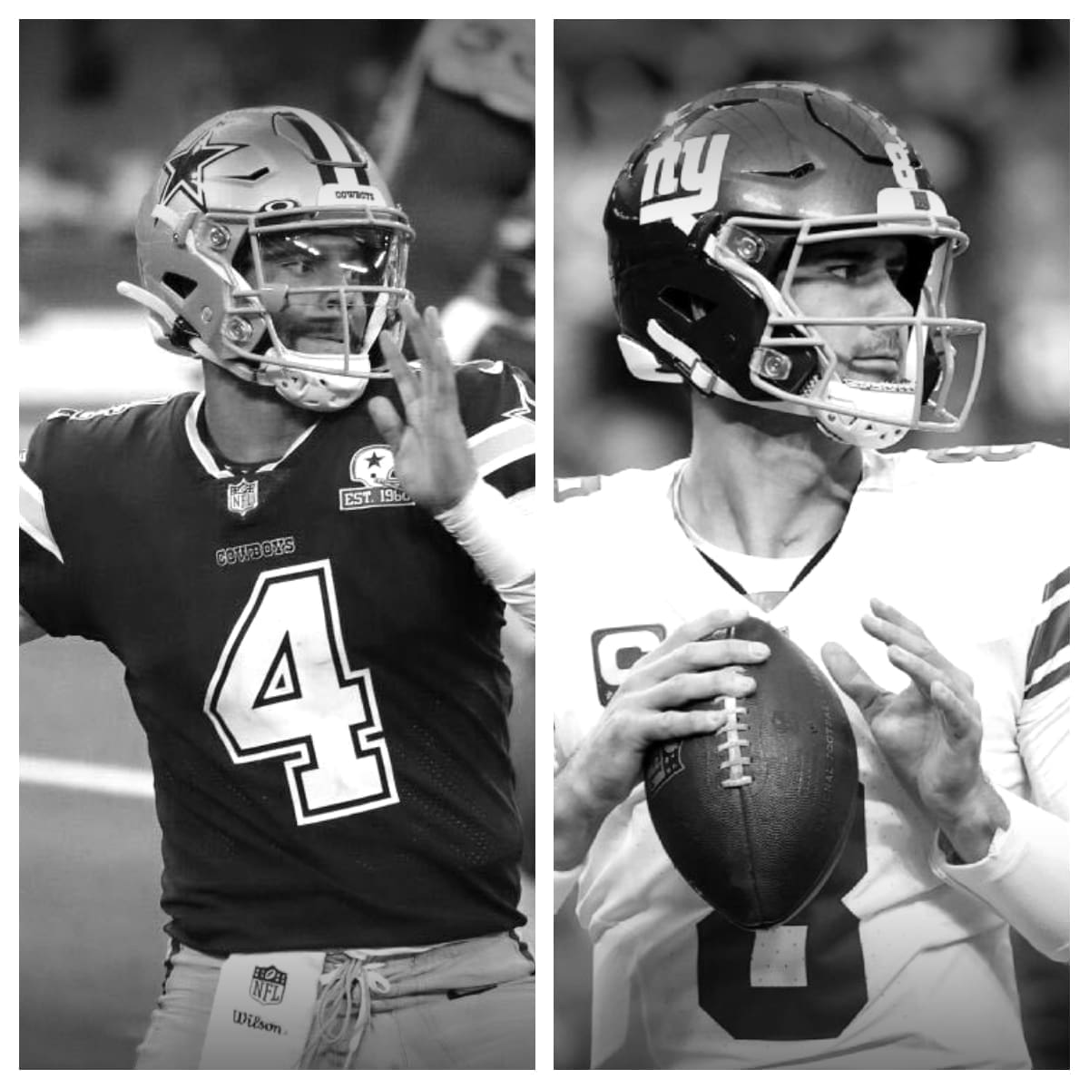 Dak Prescott vs Daniel Jones