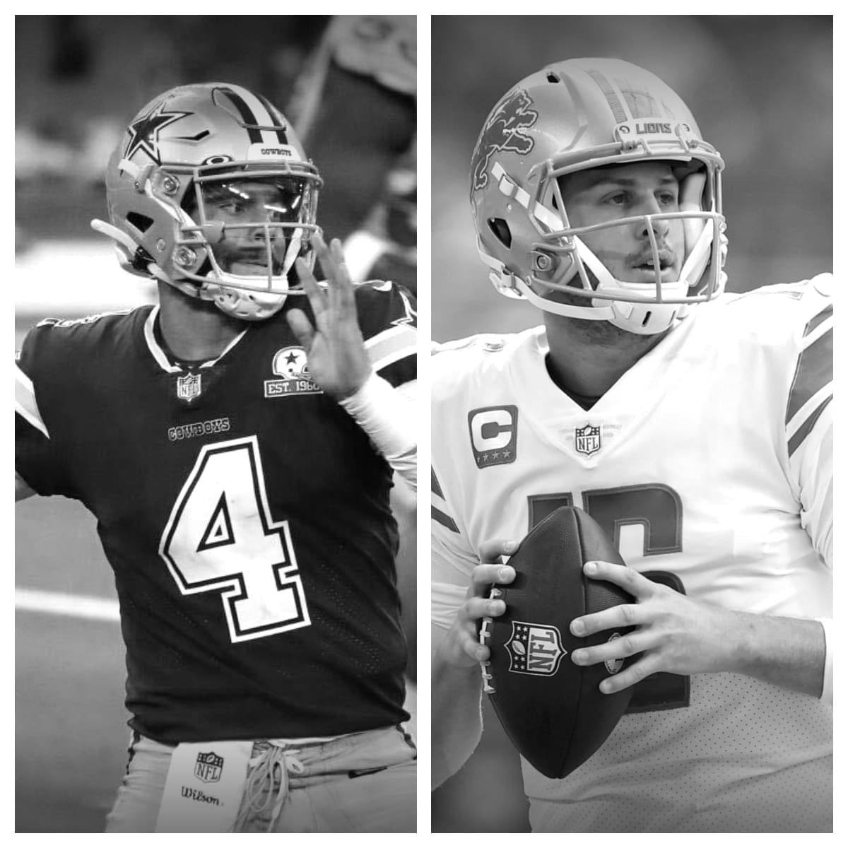 Dak Prescott vs Jared Goff