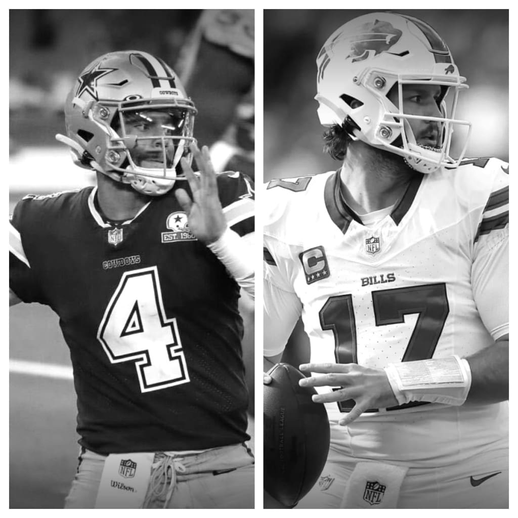 Dak Prescott vs Josh Allen Stats Comparison Career Side by Side Records