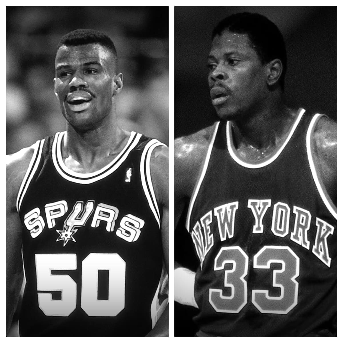 David Robinson vs Patrick Ewing