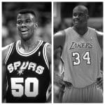 David Robinson vs Shaquille ONeal